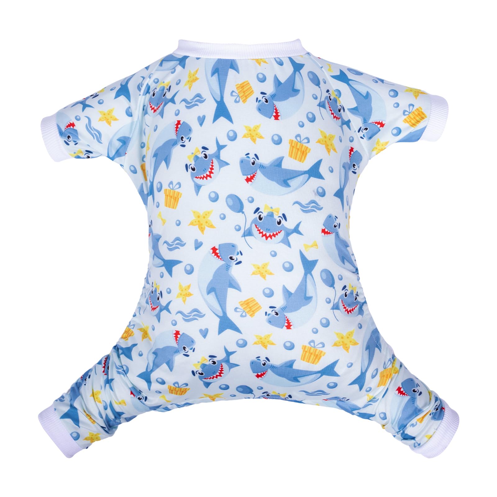 Cutebone Small Dog Pajamas Shirt Stretchy Summer Puppy Pjs Soft Cat Onesies Pet Clothes For Daily Wear Da23S