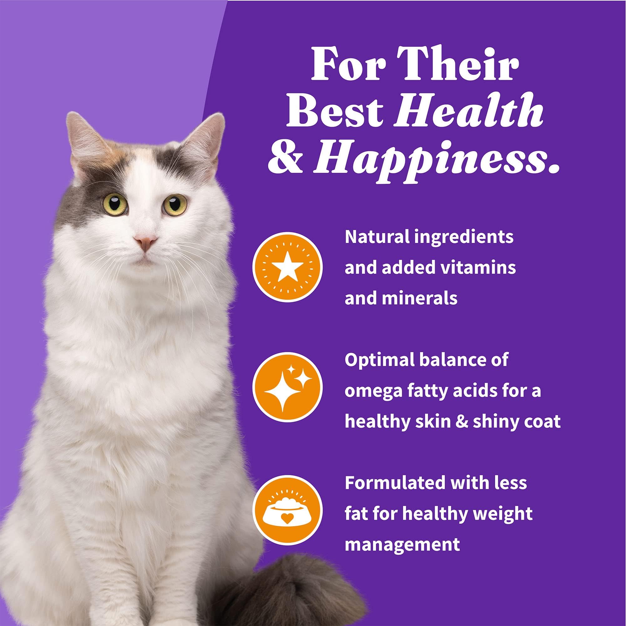 Halo Holistic Indoor Cat Food Dry, Grain Free Cage-free Chicken Recipe for healthy weight support, Complete Digestive Health, Dr