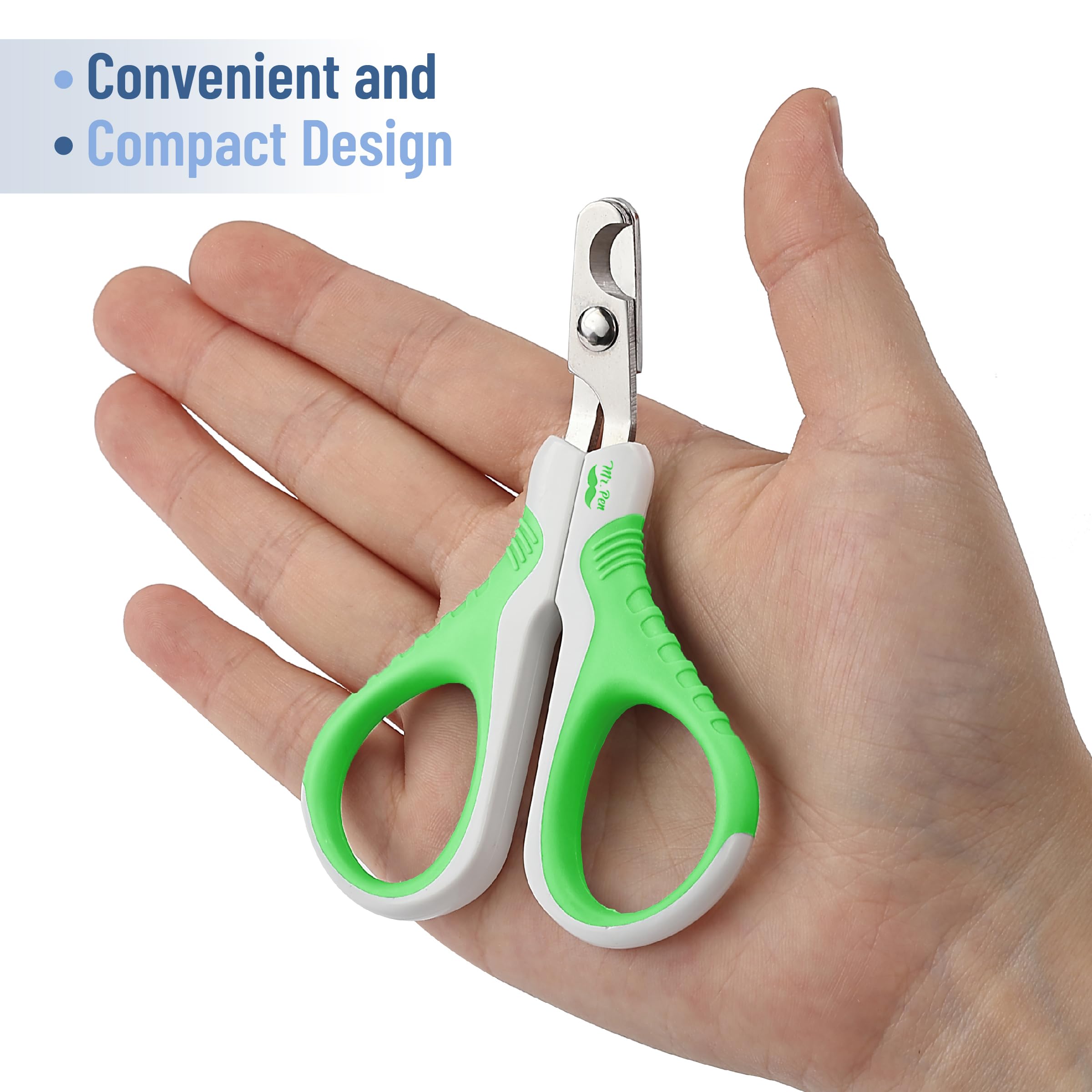 Mr. Pen- Cat Nail Clipper, Spring Green & White Cat Nail Trimmer, Cat Nail Clippers, Cat Claw Clippers, Cat Clippers For Nails, Pet Nail Clippers, Kitten Nail Clipper, Small Dog Nail Clipper