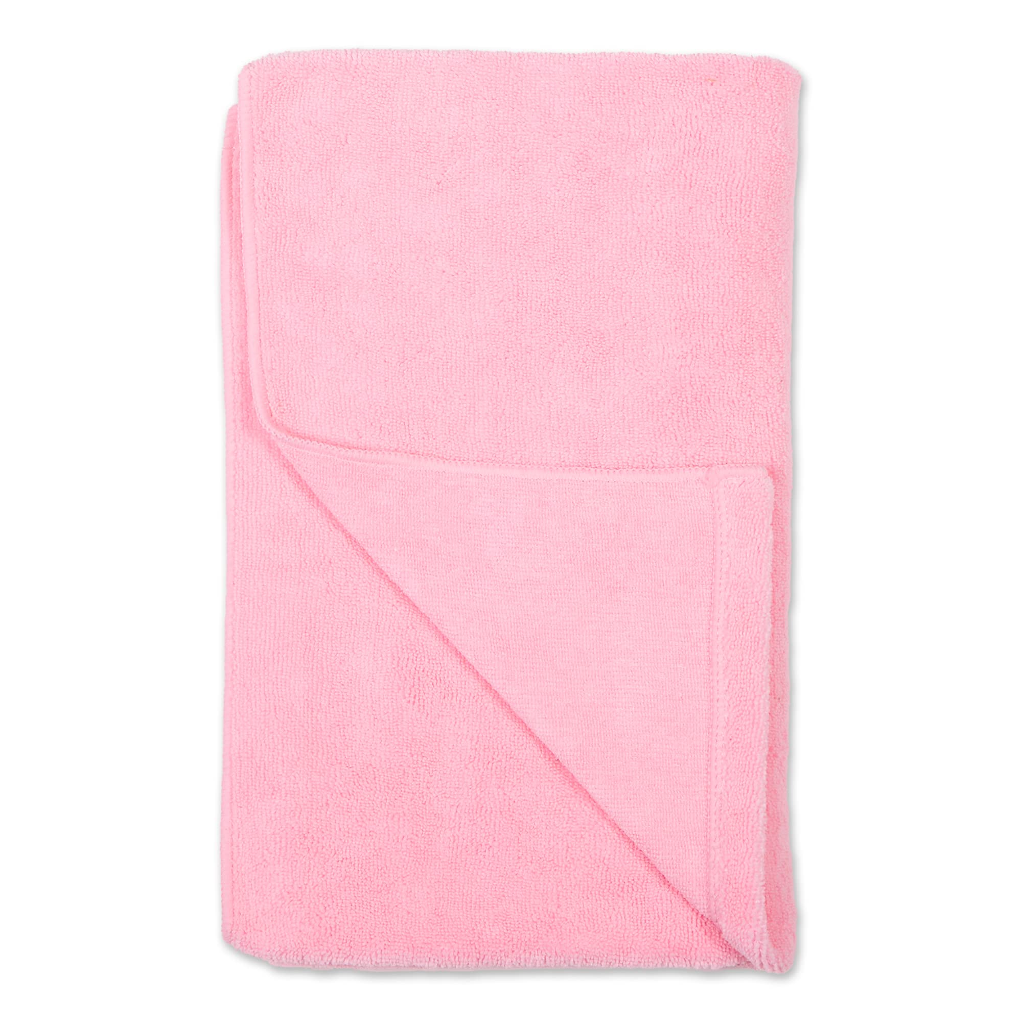 Bone Dry Pet Grooming Microfiber Towel, Embroidered Collection, X-Large,41x23.5, Pink