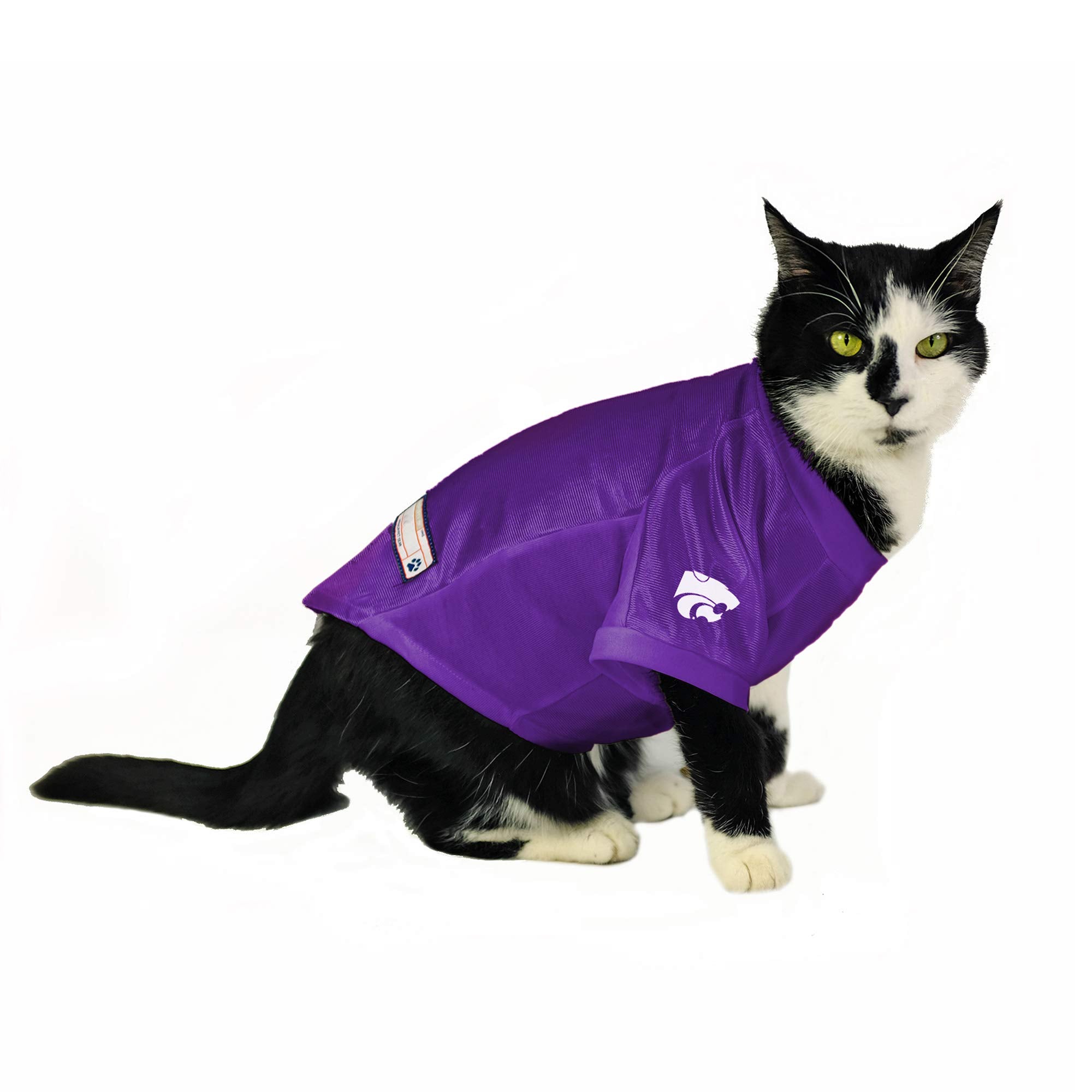 Kansas State Wildcats Pet Jersey Stretch Size Xs - Special Order