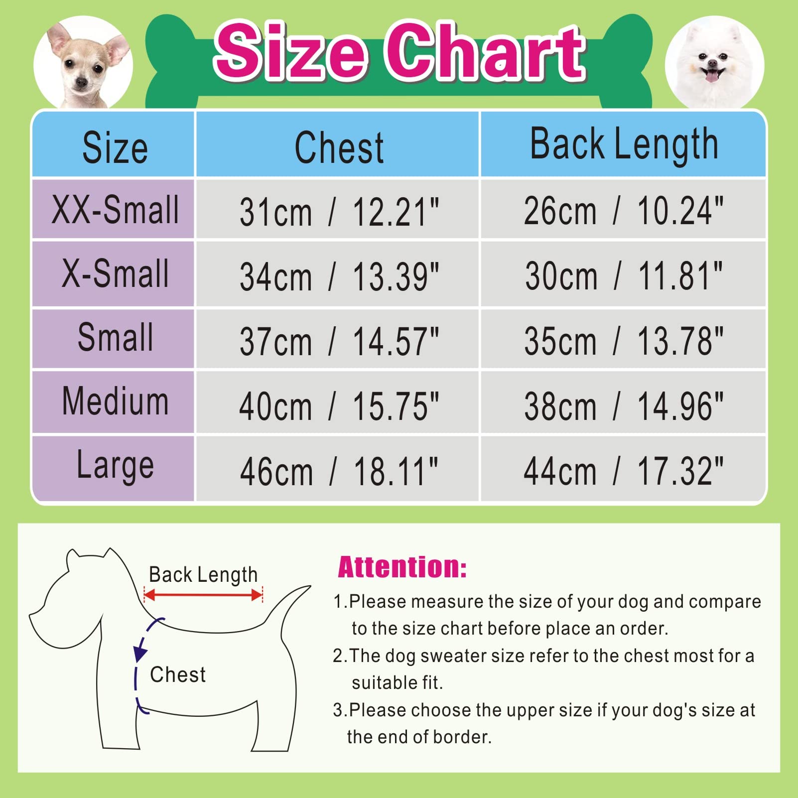 Chborchicen Small Dog Sweaters Knitted Pet Cat Sweater Warm Dog Sweatshirt Dog Winter Clothes Kitten Puppy Sweater (Large,Dark Blue)