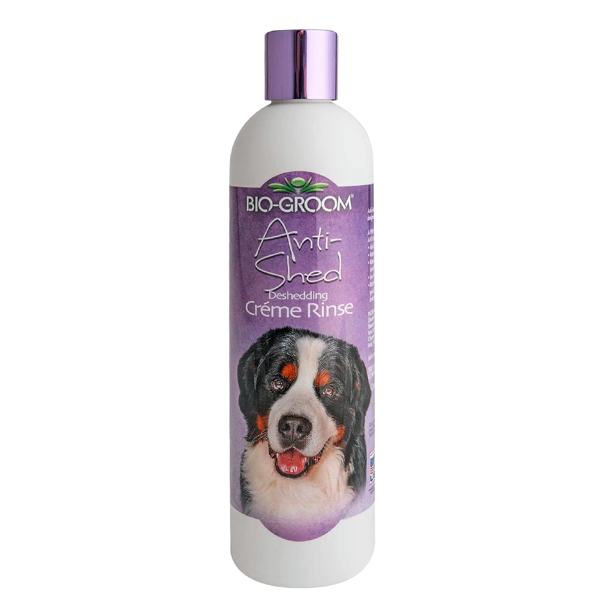 Bio-Groom Anti-Shed Deshedding Dog Conditioner – Odor Eliminating, Anti-Shedding, Dog Bathing Supplies, Puppy Wash, Cat & Dog Grooming Supplies, Cruelty-Free, Made In Usa – 12 Fl Oz 1-Pack