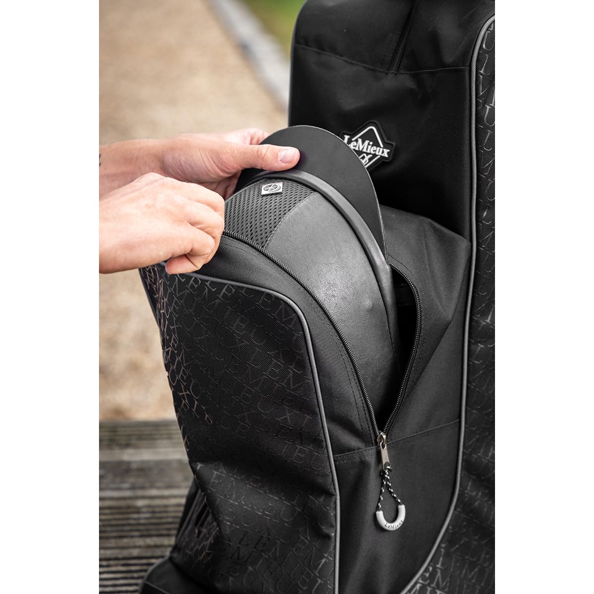 Lemieux Elite Pro Boot & Hat Bag Black