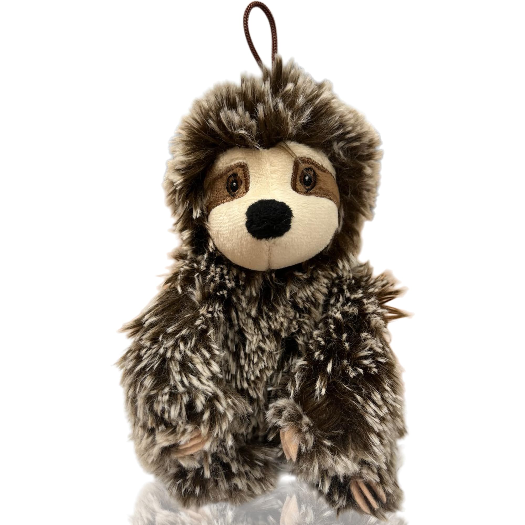 Sloth Dog Toy with Squeaker | Medium Toy Small Dogs | Plush Dog Toy | Multicolor | 6'' | Officially Licensed