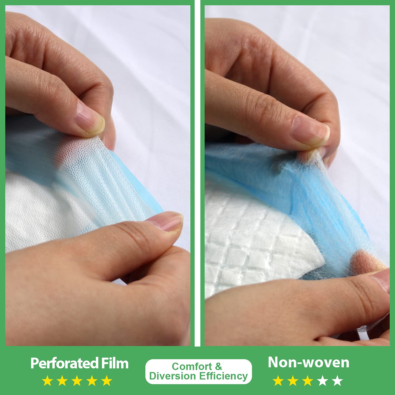 Deep Dear Pet Training And Puppy Pads 24'X24' (75 Count), Super Absorbent Pee Pads For Dogs, Leak-Proof Dog Potty Training Pads For Puppies, Cats, Rabbits, Disposable Pet Pads For Housetraining