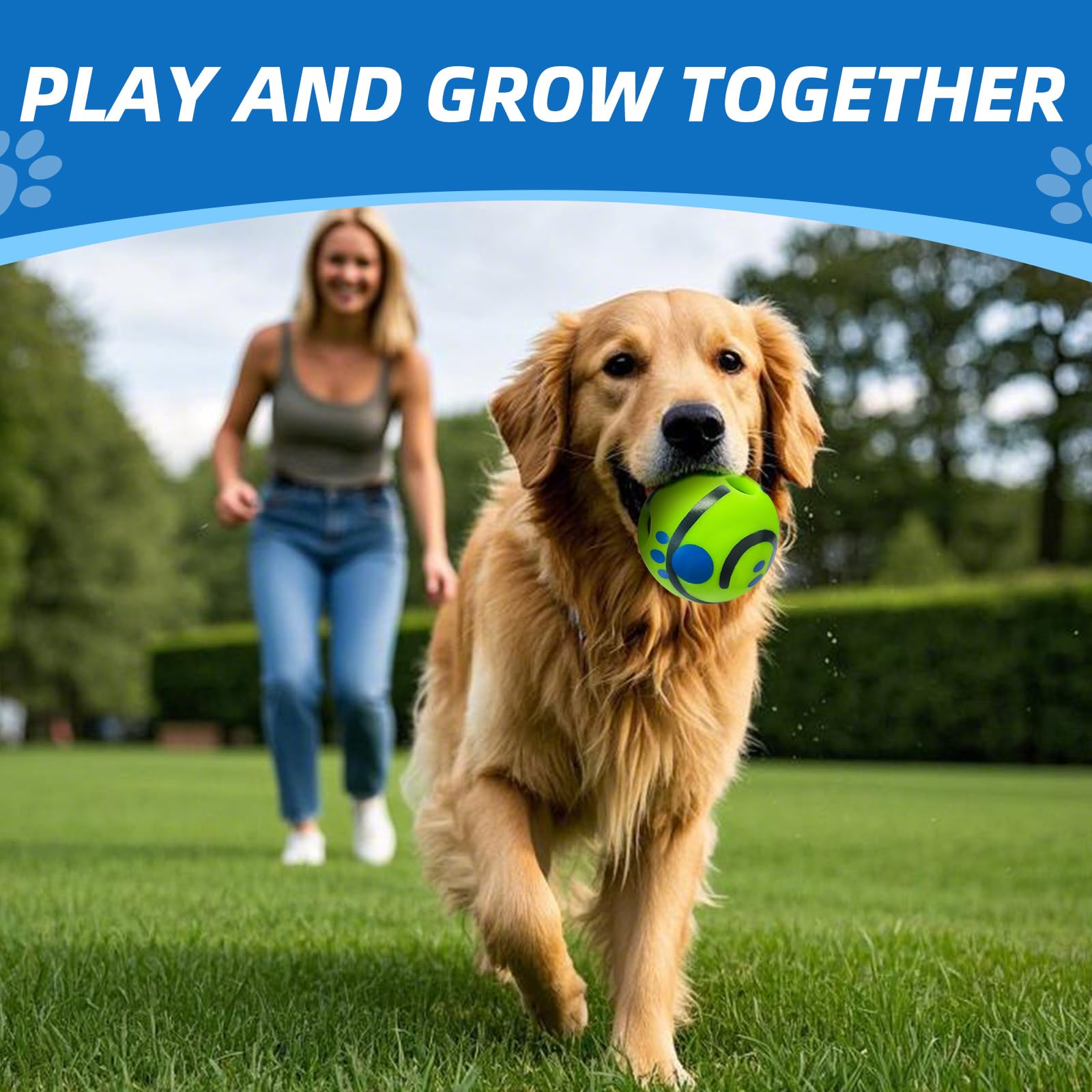 Shake And Laugh Dog Toys Ball, Interactive Dog Ball, Shaking With Gibbering Sound, For Training & Herding, S, 3.14 In (8 Cm)