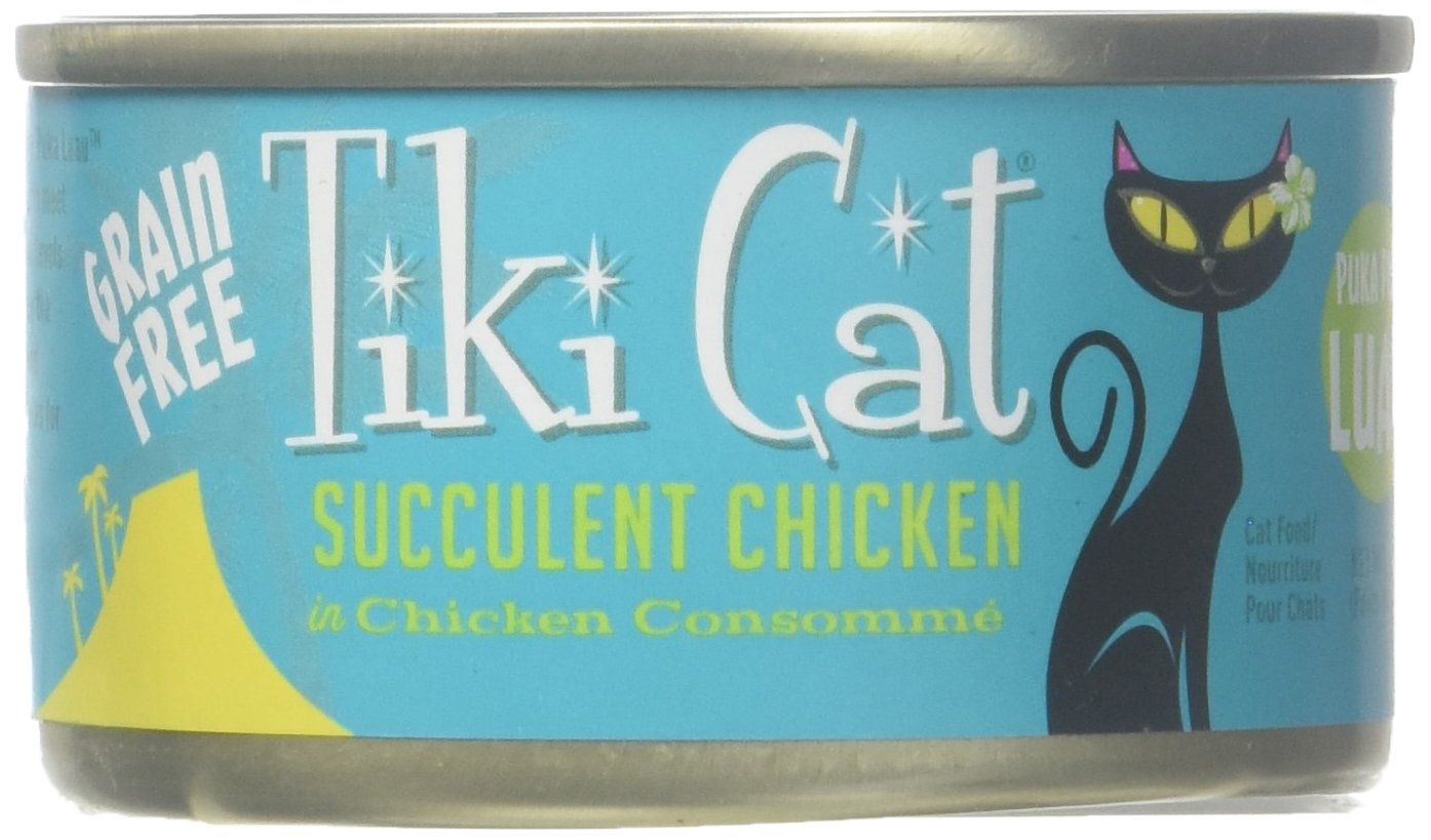 Tiki Cat & Tiki Dog 12/2.8 oz Luau Chicken-Puka Puka Cat Food, One Size