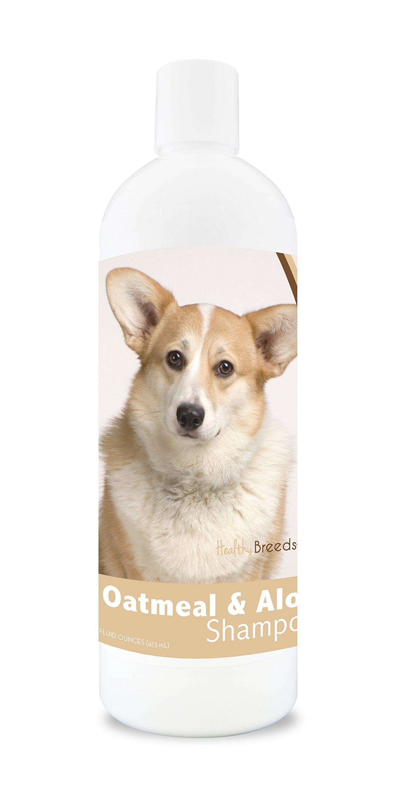 Healthy Breeds Cardigan Welsh Corgi Oatmeal Shampoo with Aloe 16 oz
