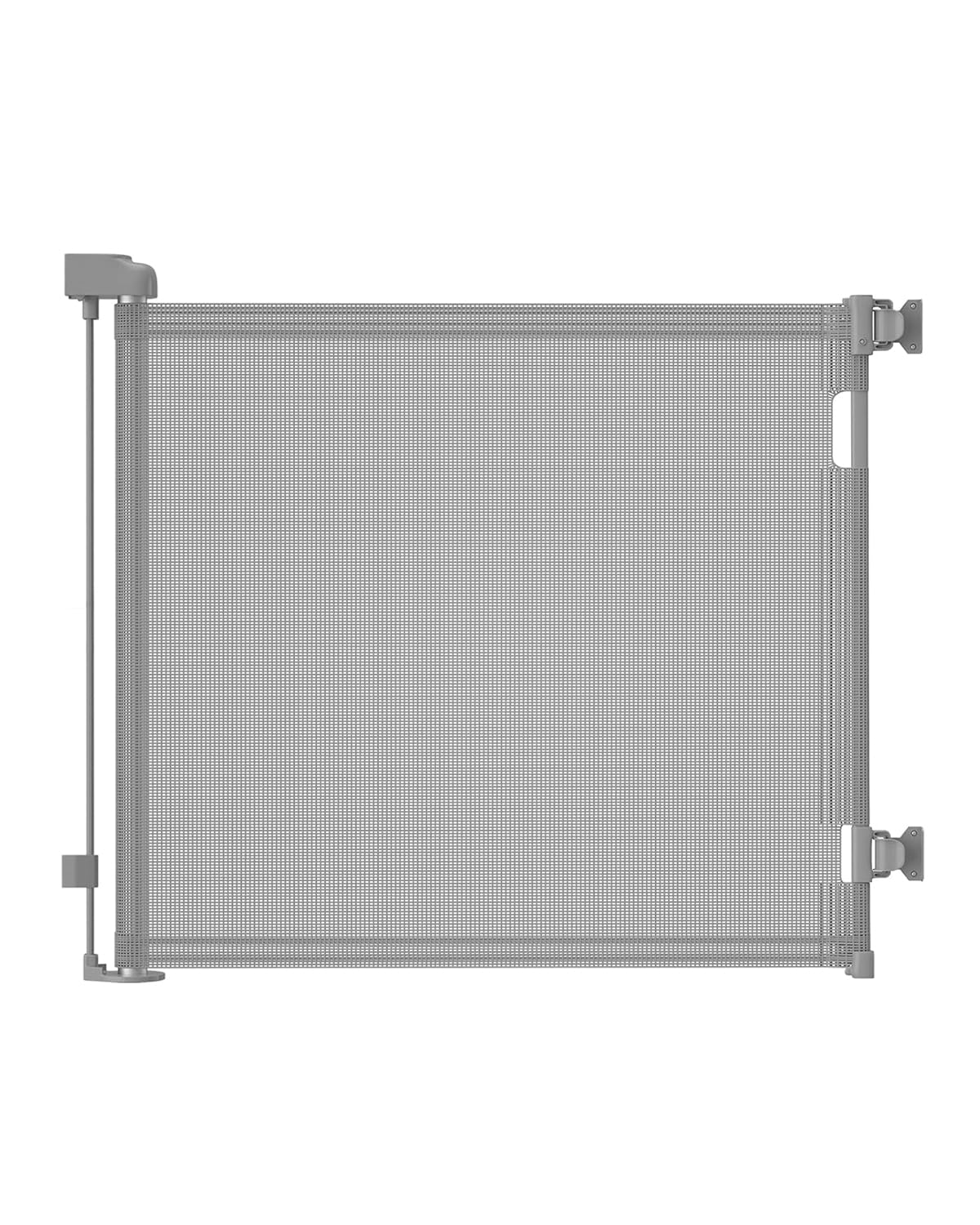 Veraste Retractable Baby Gate,Mesh Baby Gate Or Mesh Dog Gate,33' Tall,Extends Up To 71' Wide,Child Safety Gate For Doorways,Stairs,Hallways,Indoor/Outdoor(Grey,33'X71')