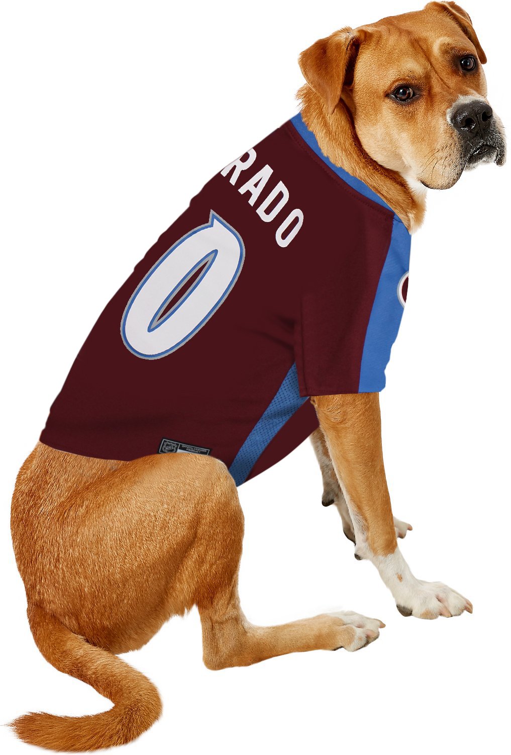Pets First NHL Colorado Avalanche Jersey for Dogs & Cats, X-Small. - Let Your Pet be a Real NHL Fan!