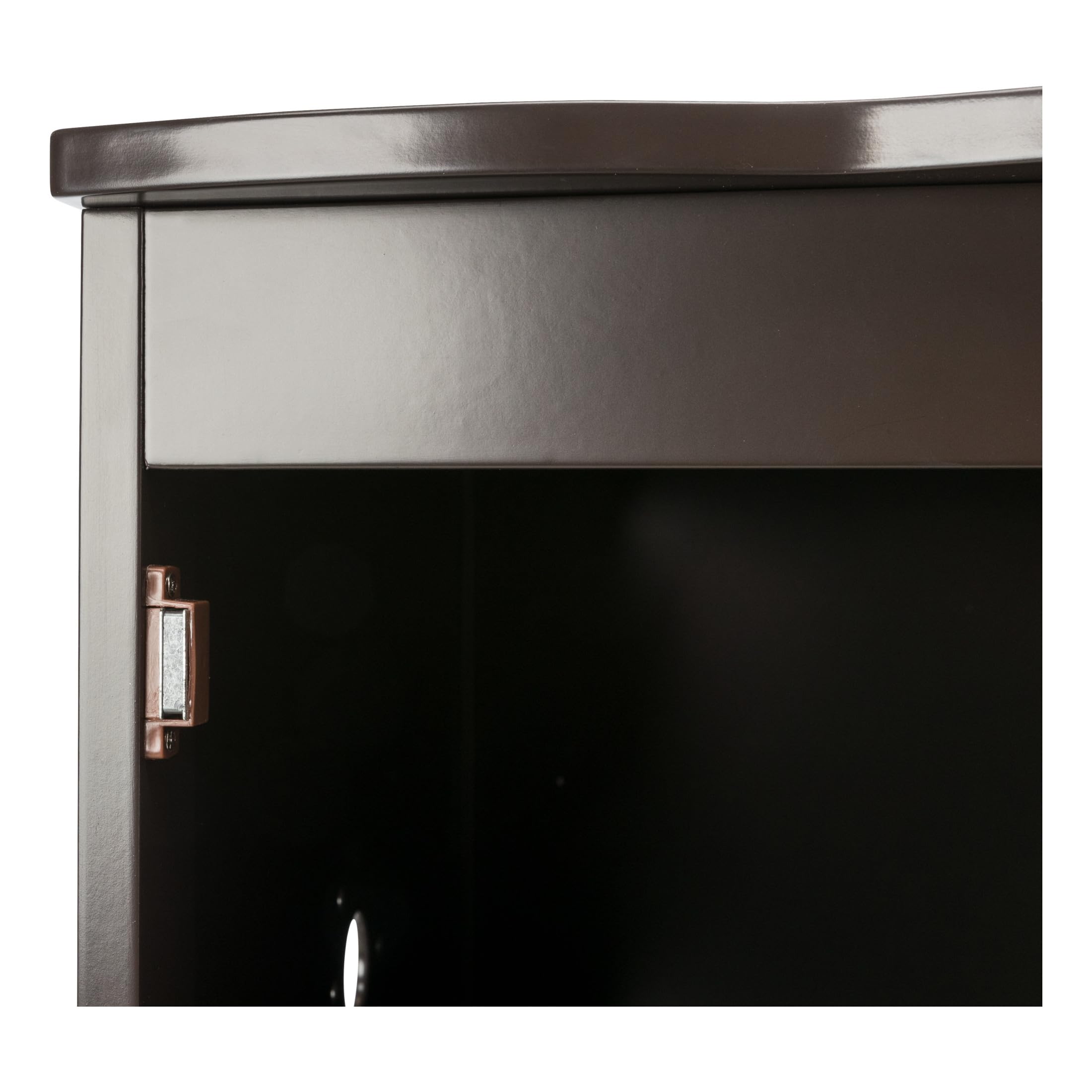 Trixie 2-Story Furniture Style Litter Box Enclosure And Pet Home, Hidden Cat Litter Box, Espresso Brown
