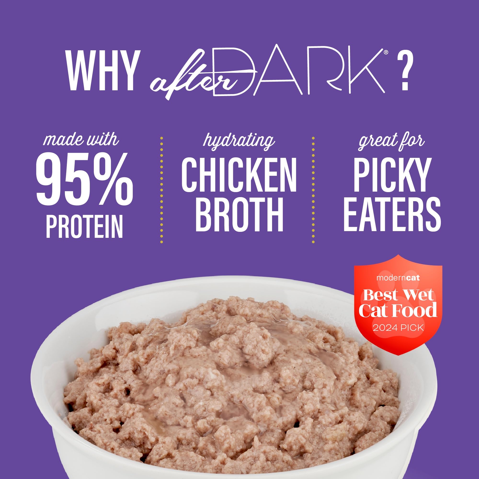 Tiki Cat After Dark Soft Pate, Chicken & Quail Egg, High-Protein and 100% Non-GMO Ingredients, Wet Cat Food for Adult Cats, 3 oz