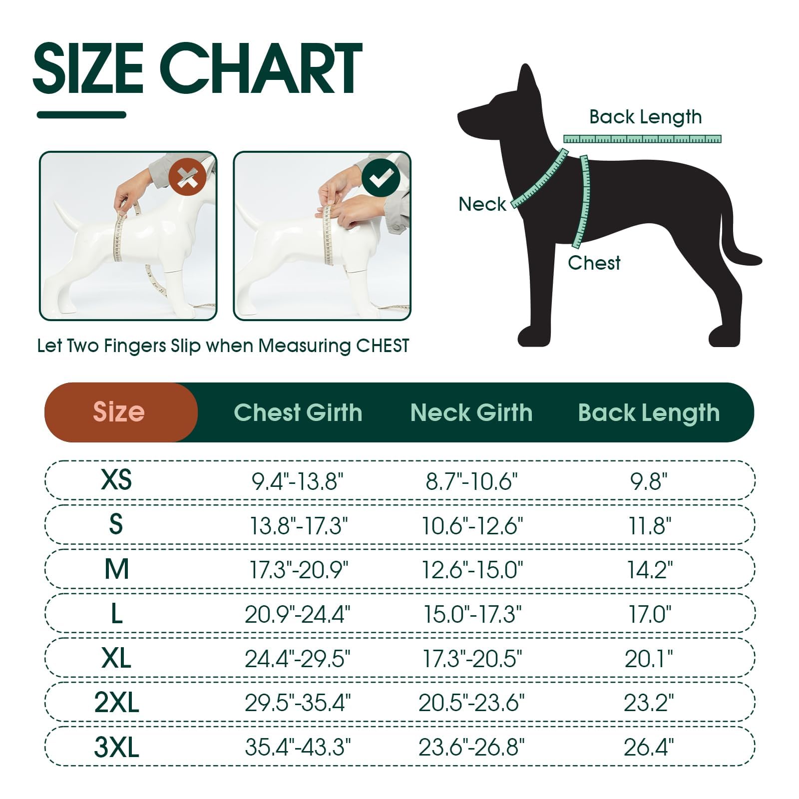 Kuoser Warm Dog Coat, Reversible Dog Jacket Waterproof Dog Winter Coat British Style Plaid Dog Clothes Pet Dog Cold Weather Coats Cozy Snow Jacket Vest For Small Medium Large Dogs Christmas Rose L