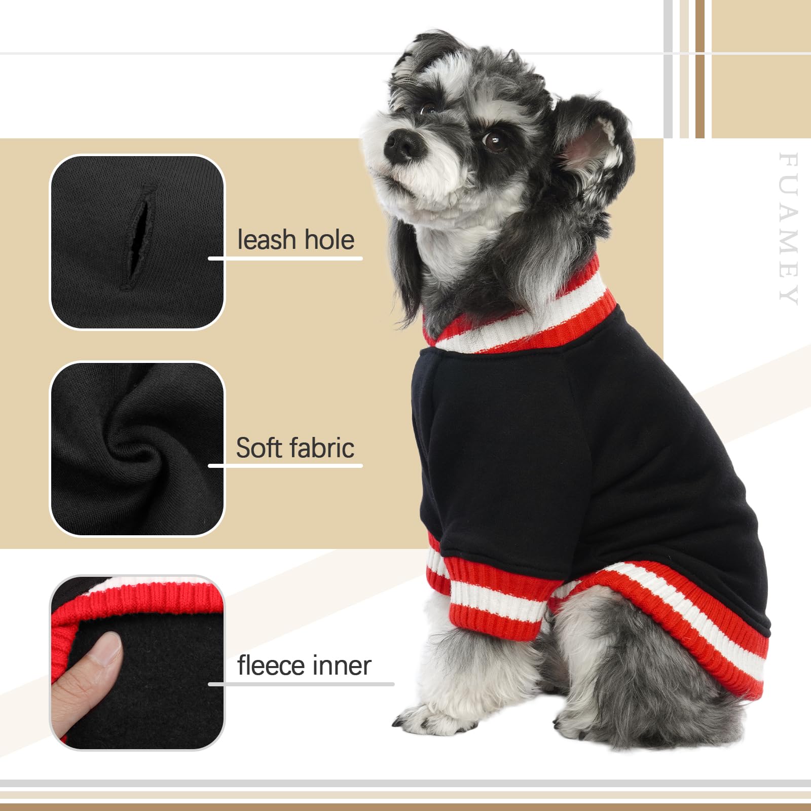 Fuamey Dog Pullover Sweatshirt