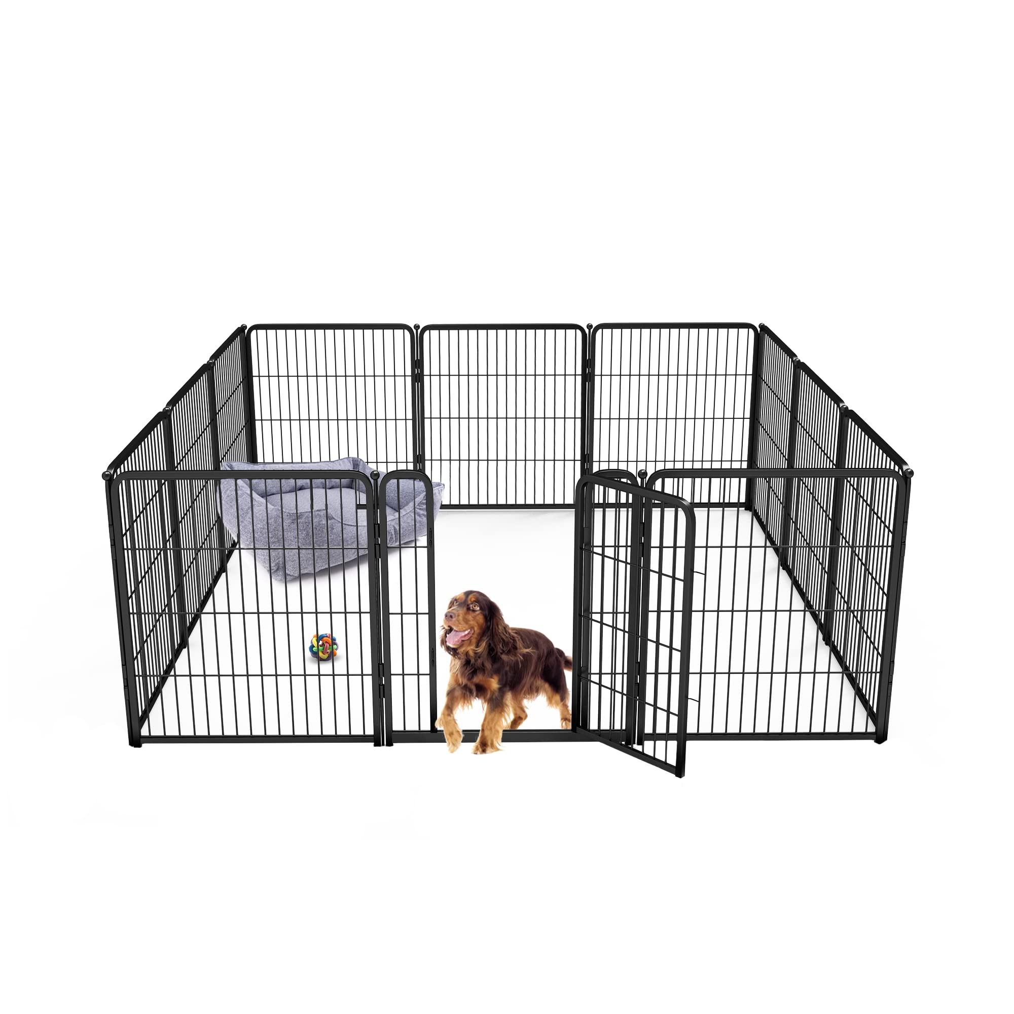 Fxw Homeplus Dog Playpen Designed For Indoor Use, 32'' Height For Medium Dogspatent Pending