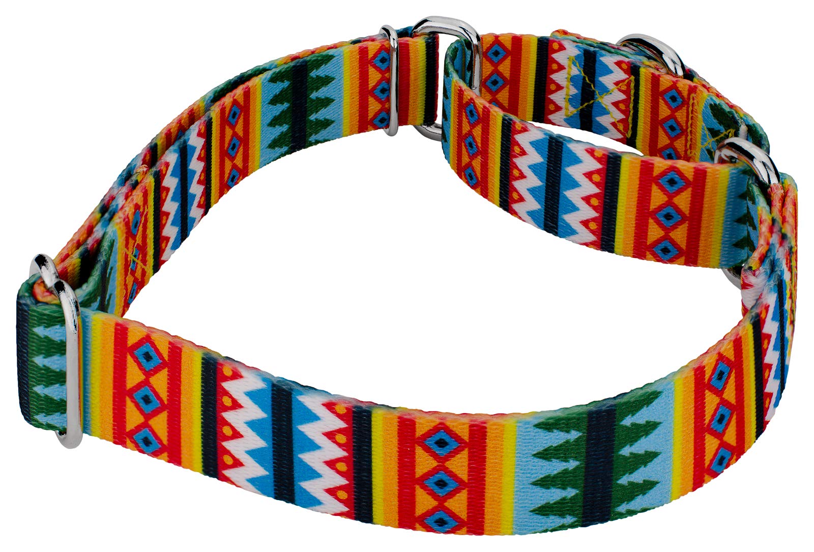 Country Brook Petz - Summer Pines Martingale Dog Collar - Country And Western Collection Featuring Rustic Designs (1 Inch, Extra