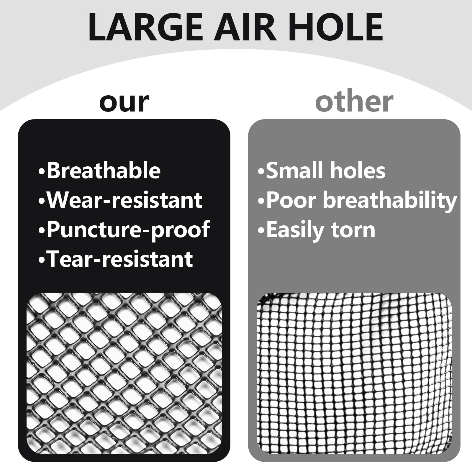 Dog Muzzle With Breathable Mesh For Small Medium Large Breeds - Allows Panting And Drinking, Won'T Rub Nose(L,Black)