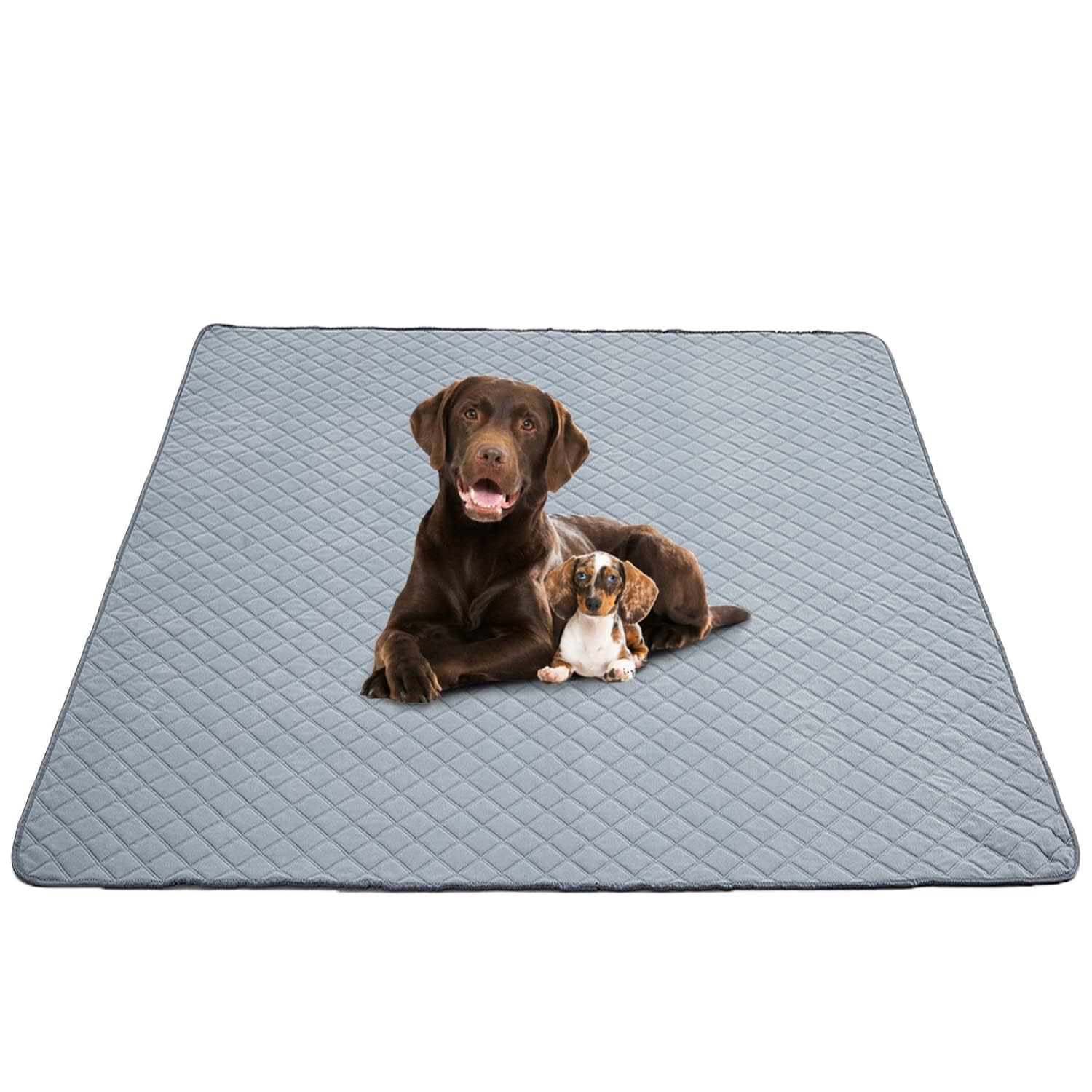 Eterish Reusable Washable Pee Pads for Dogs Large/Extra Large 31 x 36 4 Pack, Absorbent Pet Puppy Dog Training Pads Non-Slip