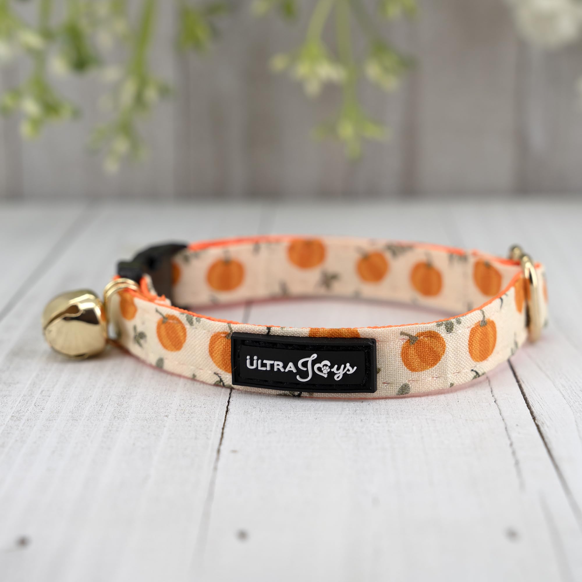 Ultra Joys Cat Collar With Bells - Breakaway, Boy & Girl Kits - Large