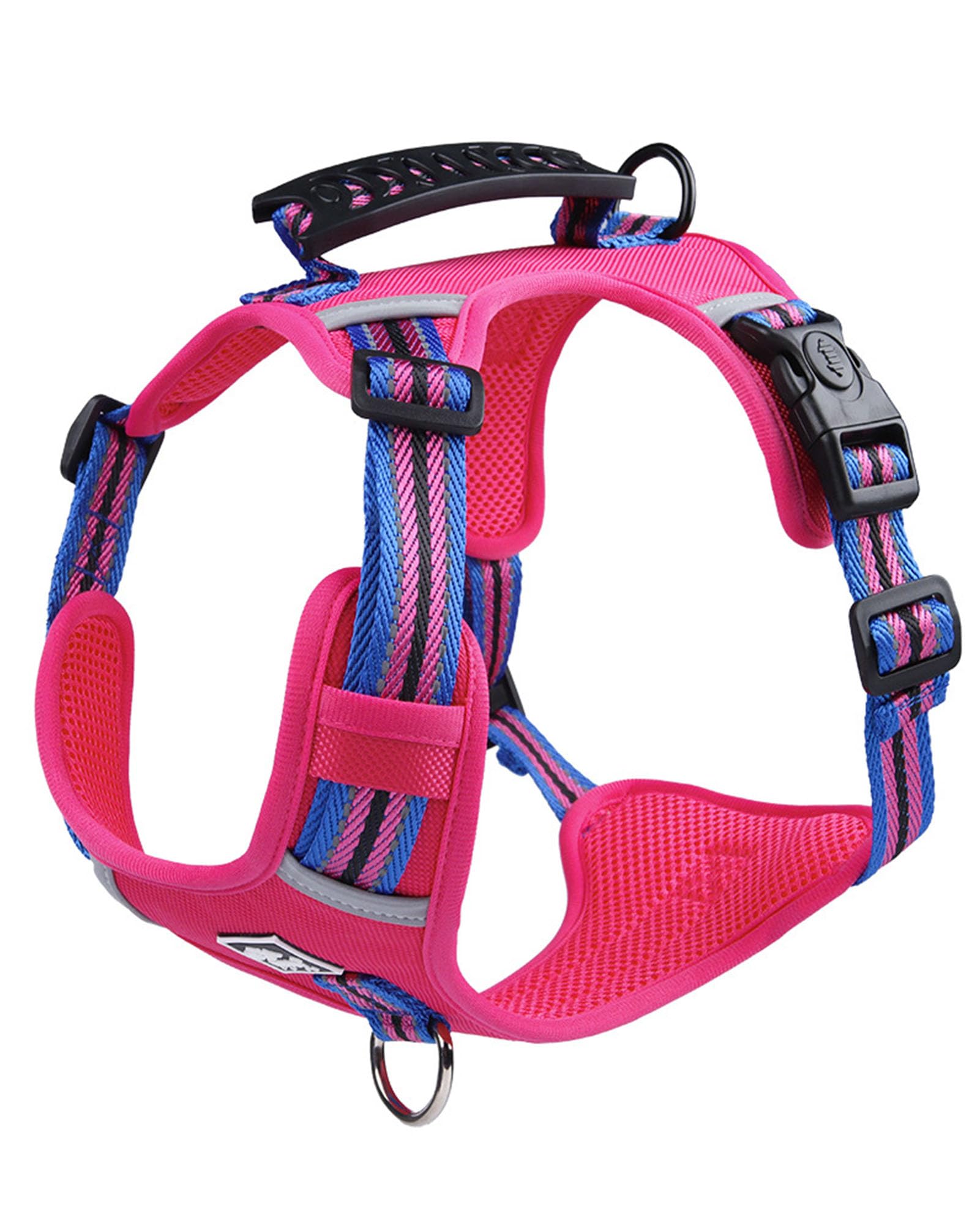 Jufoo No Pull Dog Harness With Easy Control Soft Handle For Small Medium Large Dogs,Reflective Adjustable Puppy Harness,Heavy Du