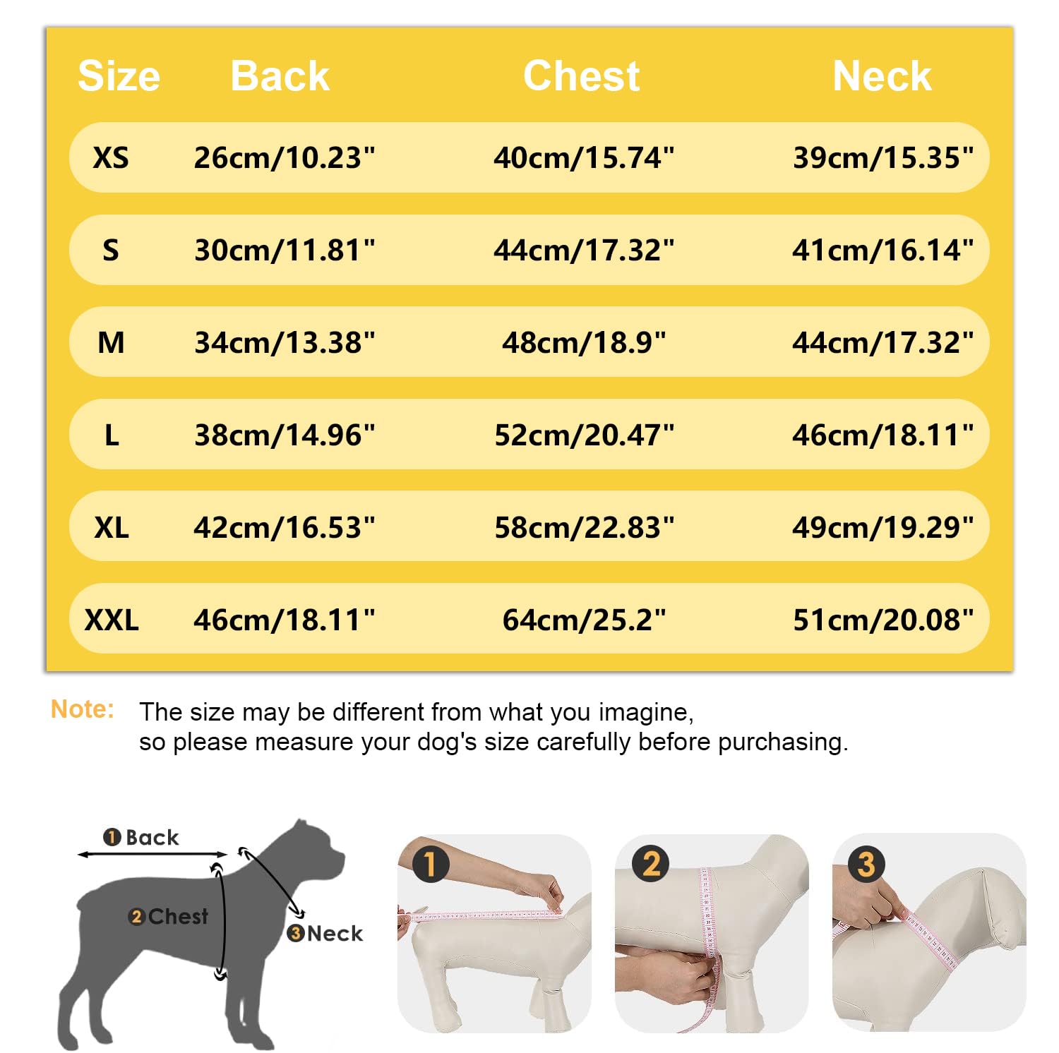 Aimydog Dog Raincoat, Waterproof Rain Jacket With Calming Hood, Adjustable Lightweight Dog Rain Coat With Zipper Leash Hole And