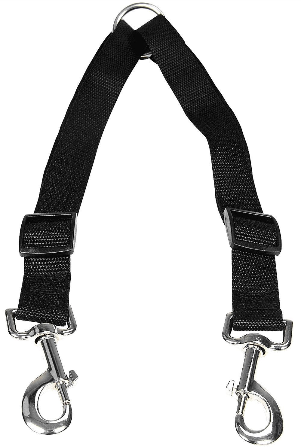 Stgood No Tangle Dog Leash Coupler, Dual Double Dog Adjustable Splitter Lead Sturdy Walker Trainer Leash For Two Dogs…
