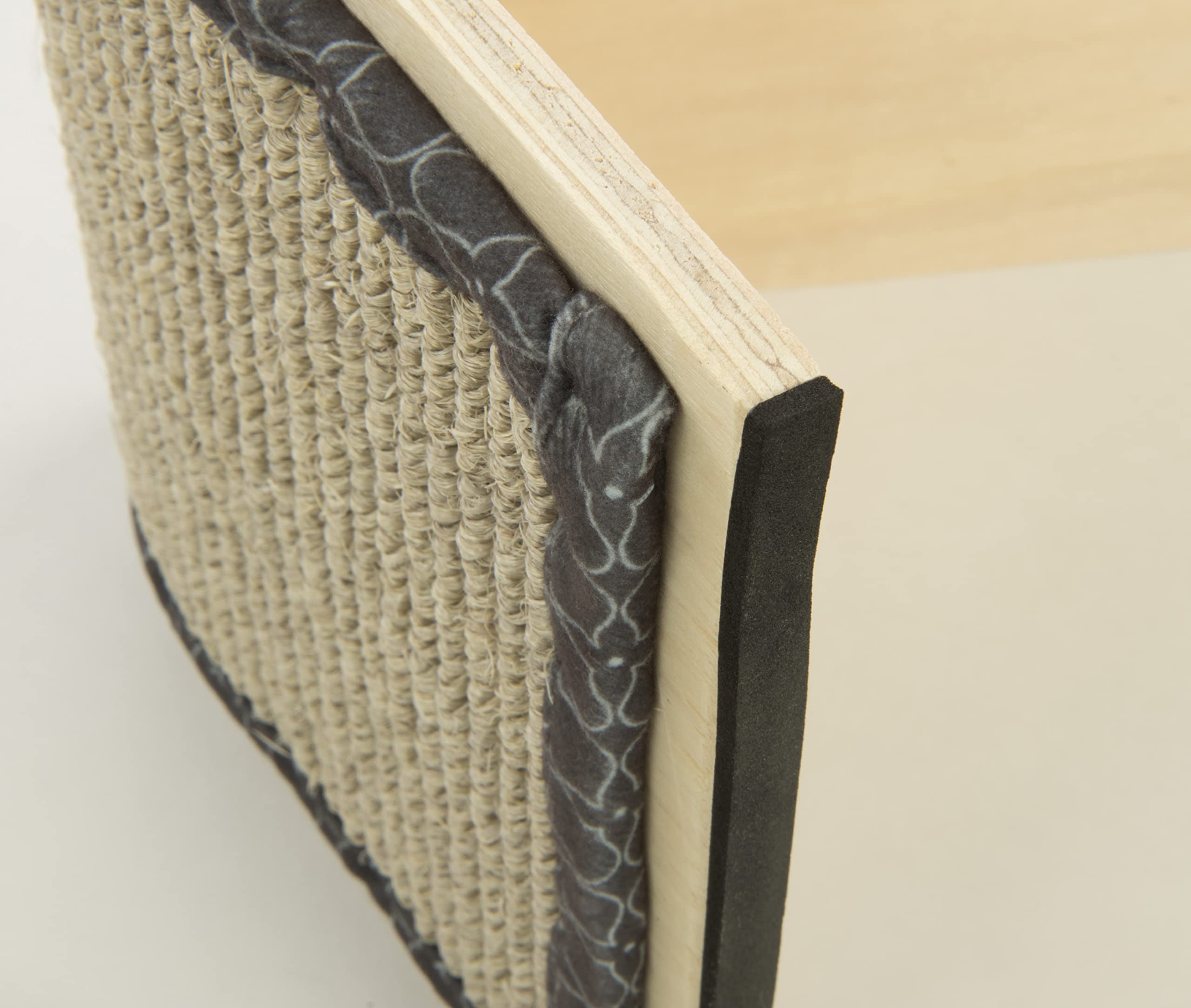 Smartykat Sisal Angle Cat Scratch Ramp, Includes Catnip - Natural, One Size