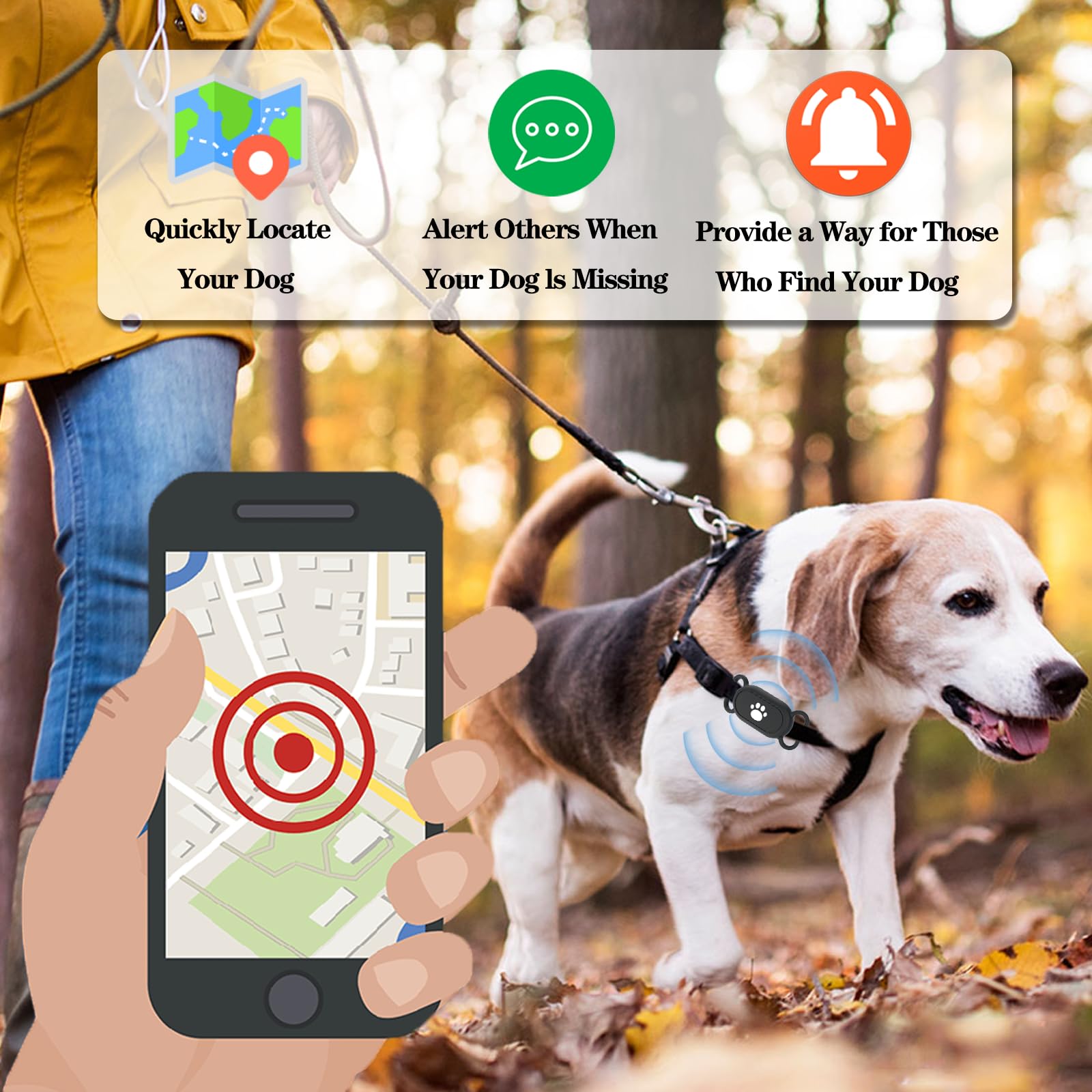 Waterproof Dog Collar Holder Compatible With Samsung Galaxy Smarttag2, Silicone Gps Tracker Hidden Loop Holder For Smart Tag2, A