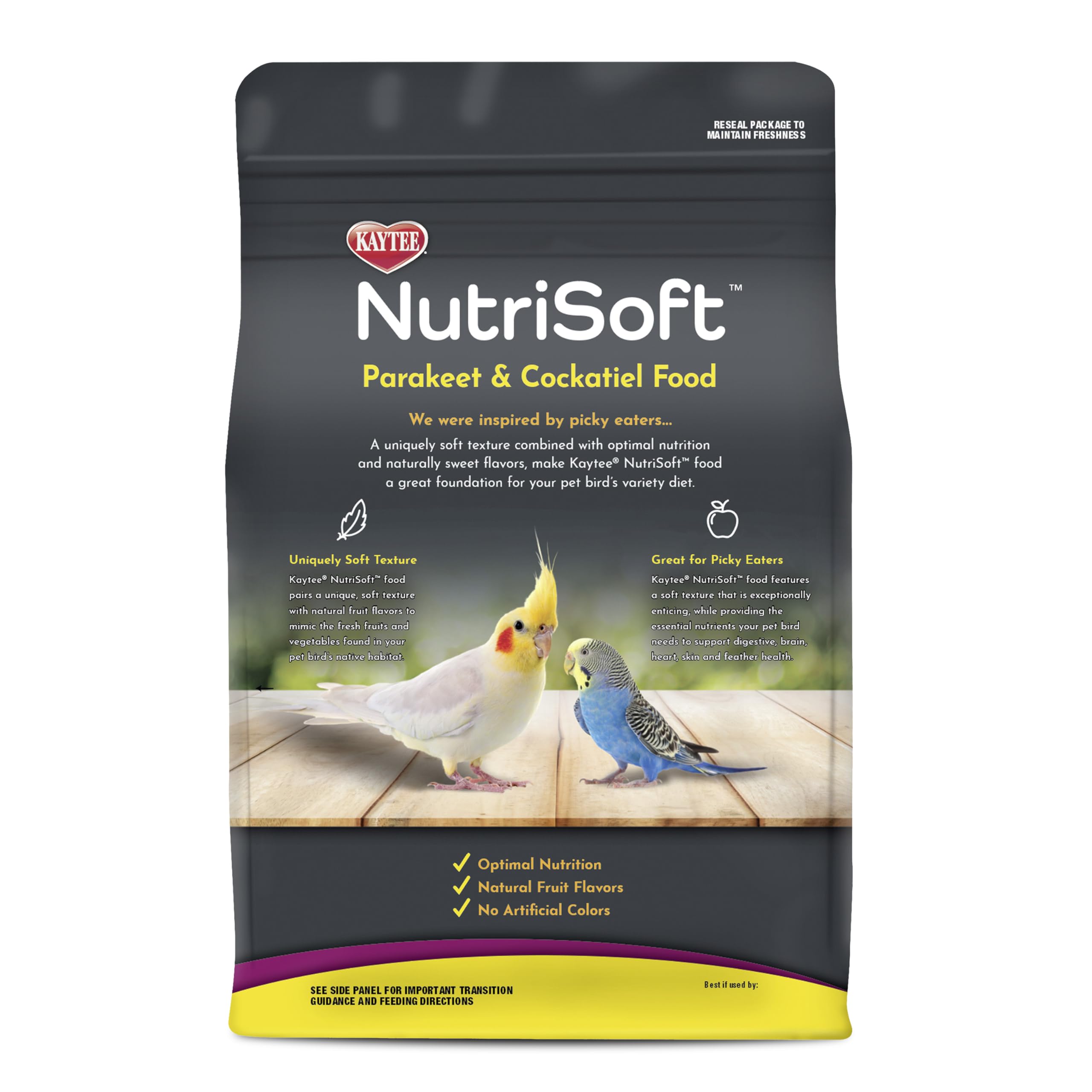 Kaytee NutriSoft Parakeet and Cockatiel Food - 2 lb