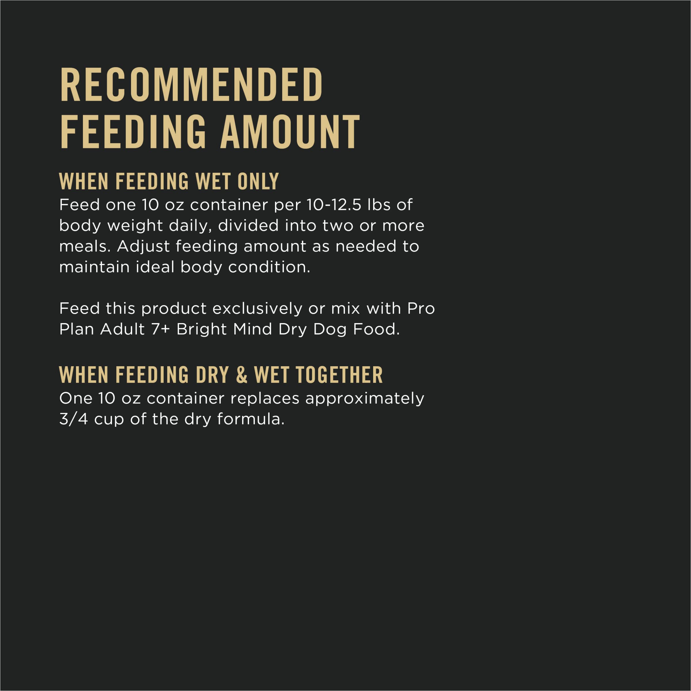 Purina Pro Plan Senior Wet Dog Food, BRIGHT MIND 7+ Beef and Brown Rice Entree - 10 Ounce (Pack of 8)