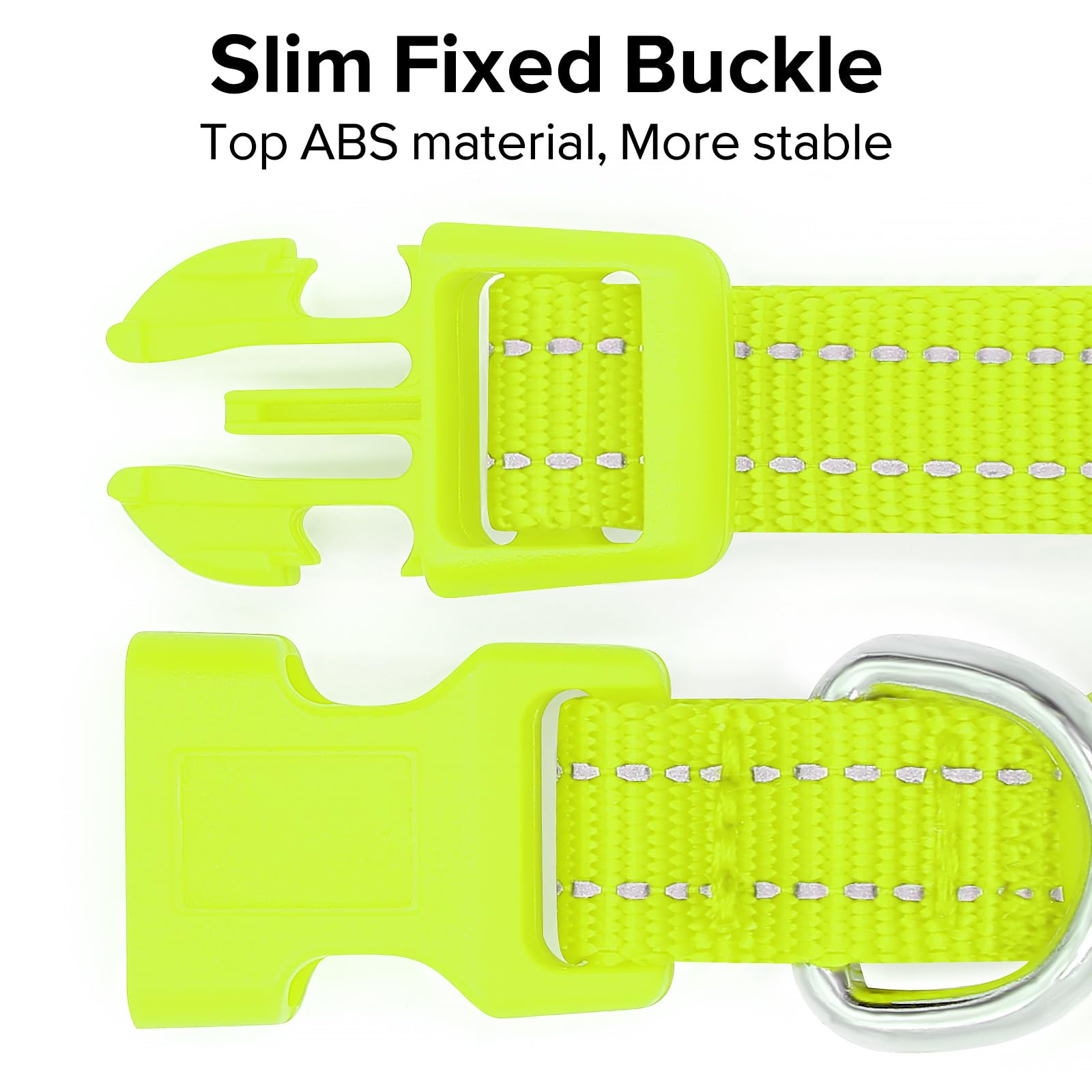 Bseen Light Up Dog Collars - Glowing Led Dog Collar Rechargeable Puppy Collar For Small Dogs & Cats, Safety Dog Lights For Night