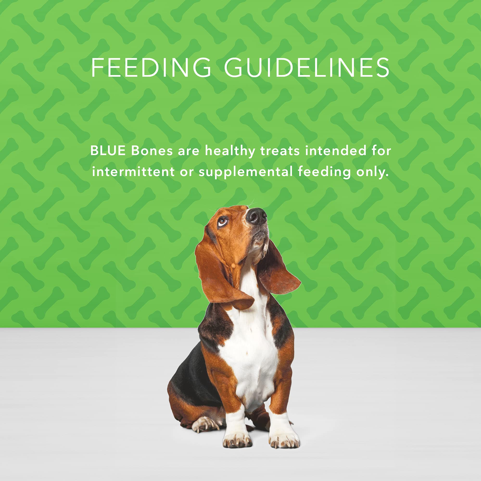 Blue Buffalo Bones Small Natural Dog Treats, Crunchy Dog Biscuits, Assorted Flavors - Beef, Chicken, Bacon Flavors, 16-oz. Bag (
