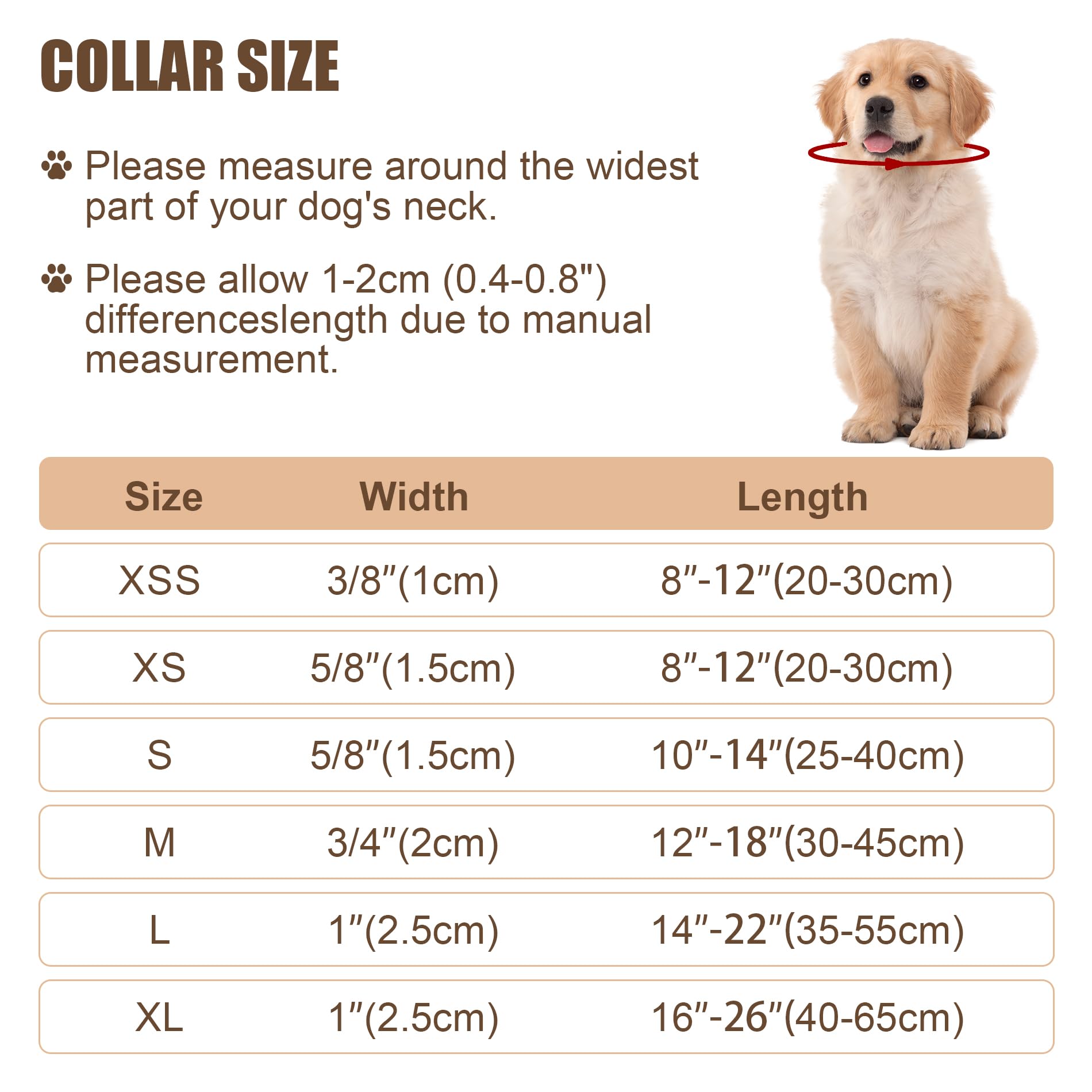 Reflective Dog Collar With Buckle Adjustable Safety Nylon Collars For Small Medium Large Dogs, Sky Blue Xs
