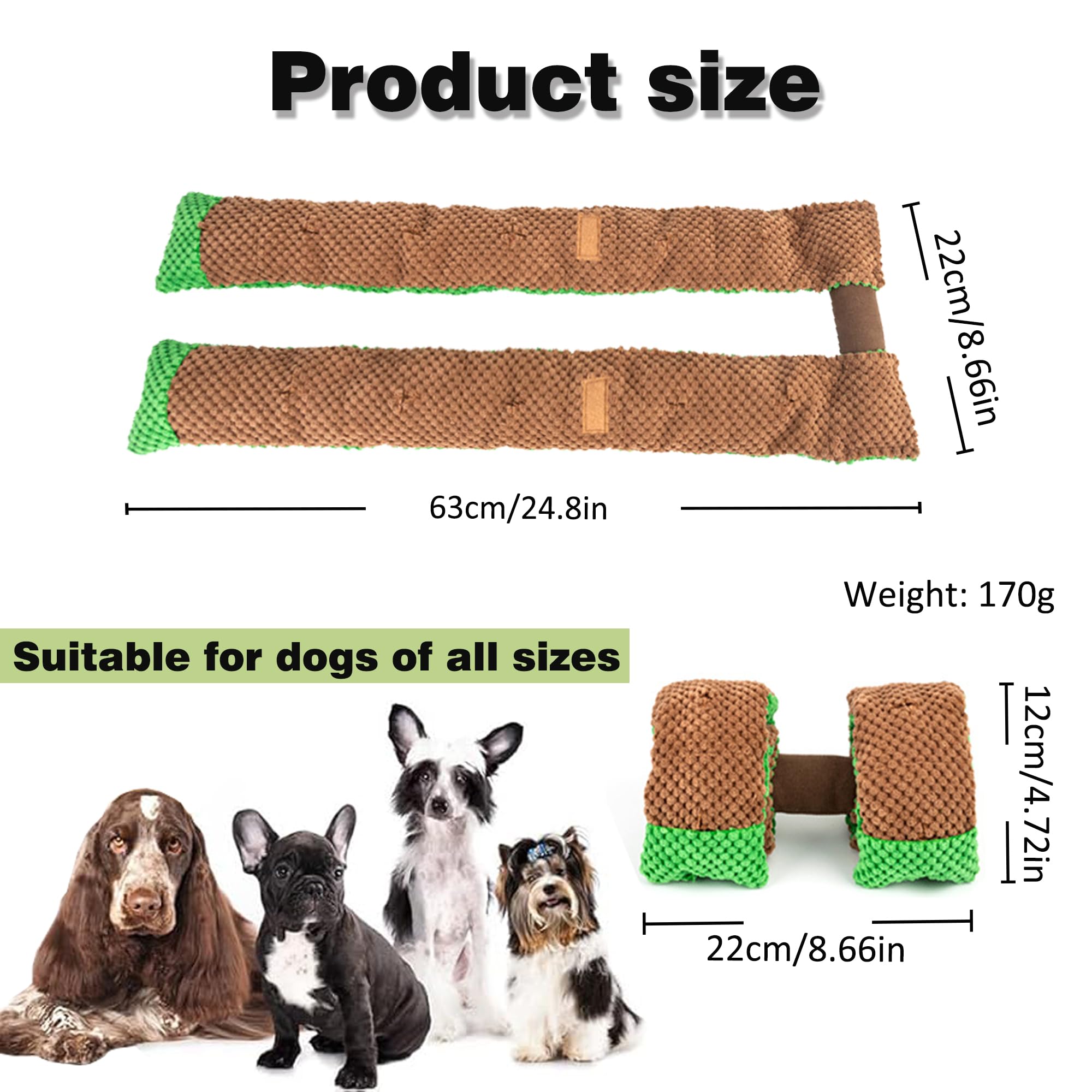Yooleetc Dog Puzzle Toys,Squeak Dog Toys Stress Release Game For Boredom,Snuffle Toys Foraging Instinct Training Suitable For Sm