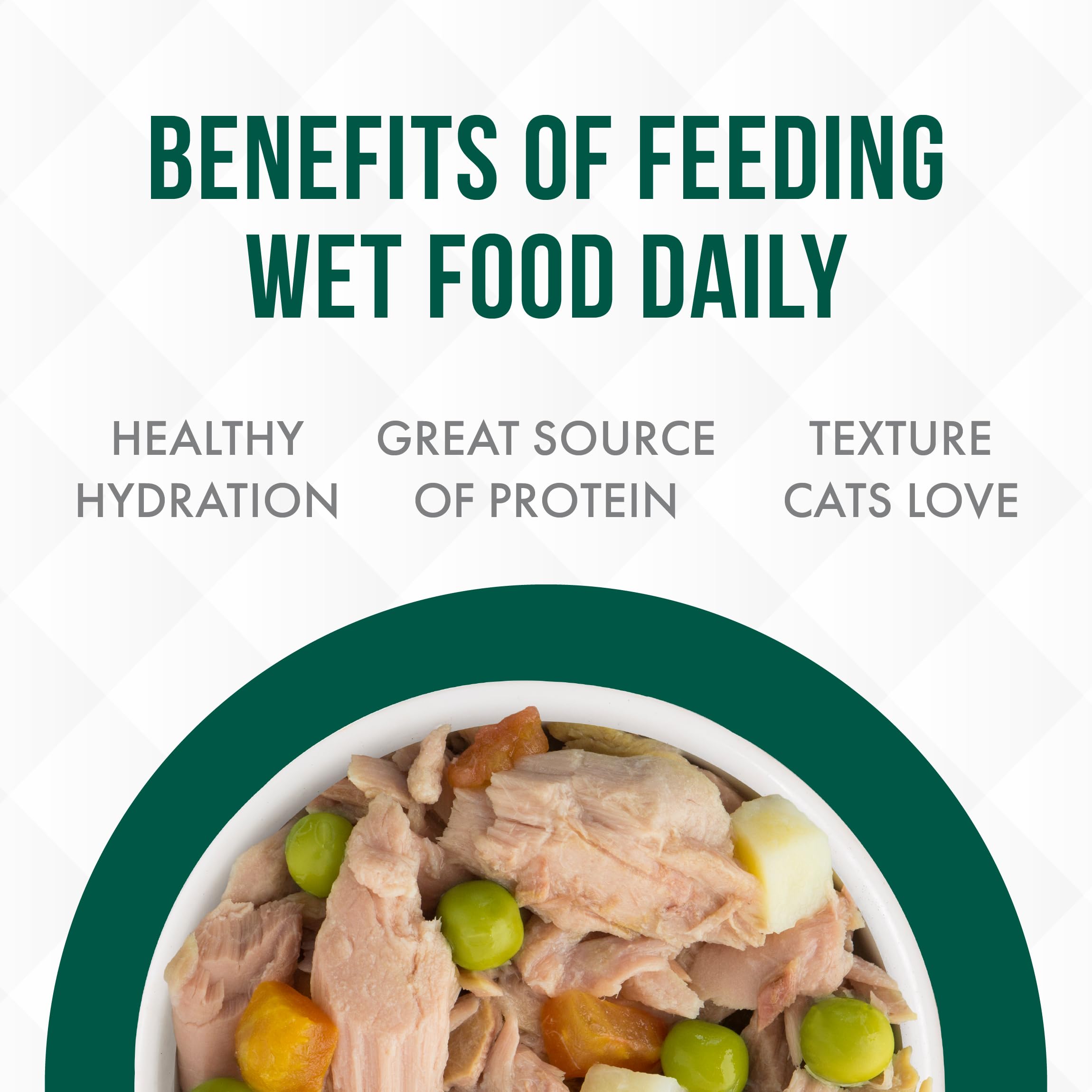 Weruva TruLuxe Cat Food, Mediterranean Harvest with Tuna Whole Meat & Veggies in Gravy, 3oz (Pack of 24)