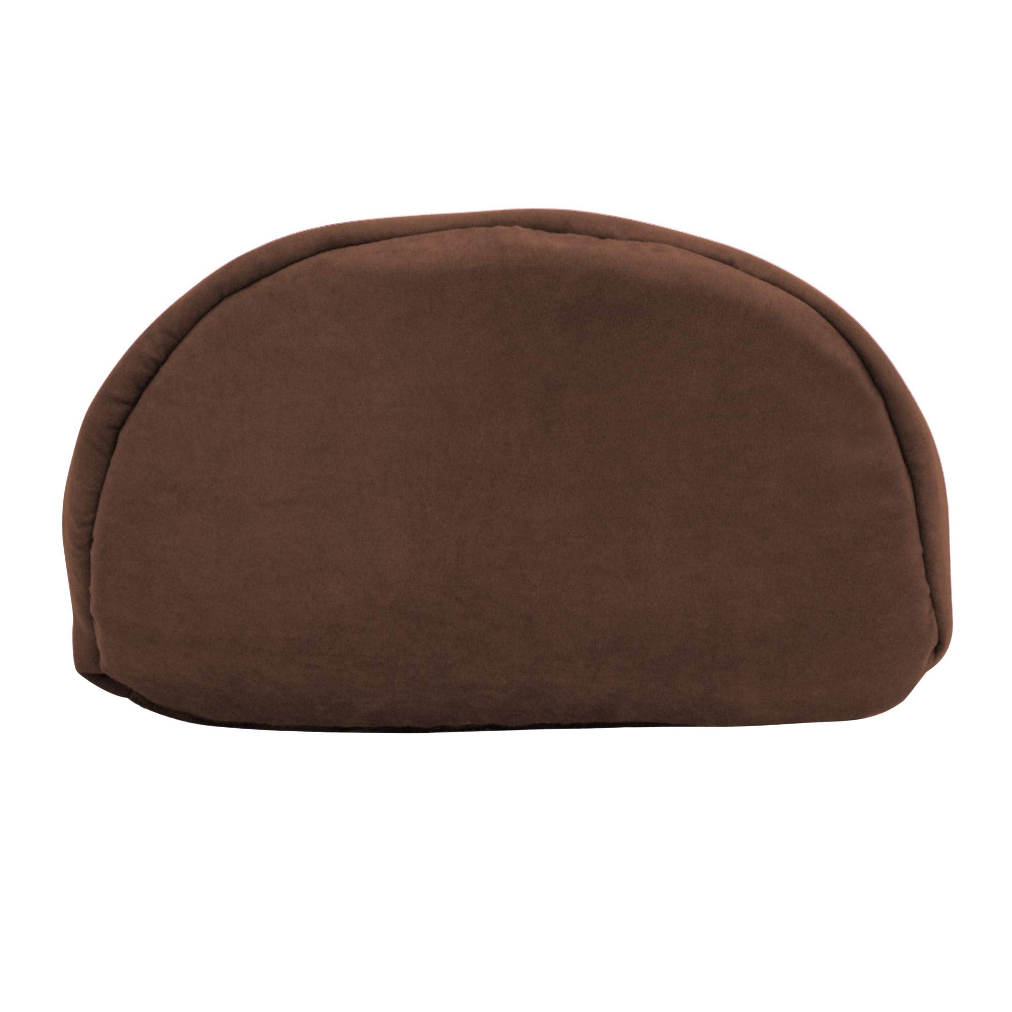 Goopaws 4 In 1 Self Warming Burrow Cat Bed, Pet Hideway Sleeping Cuddle Cave (Brown)