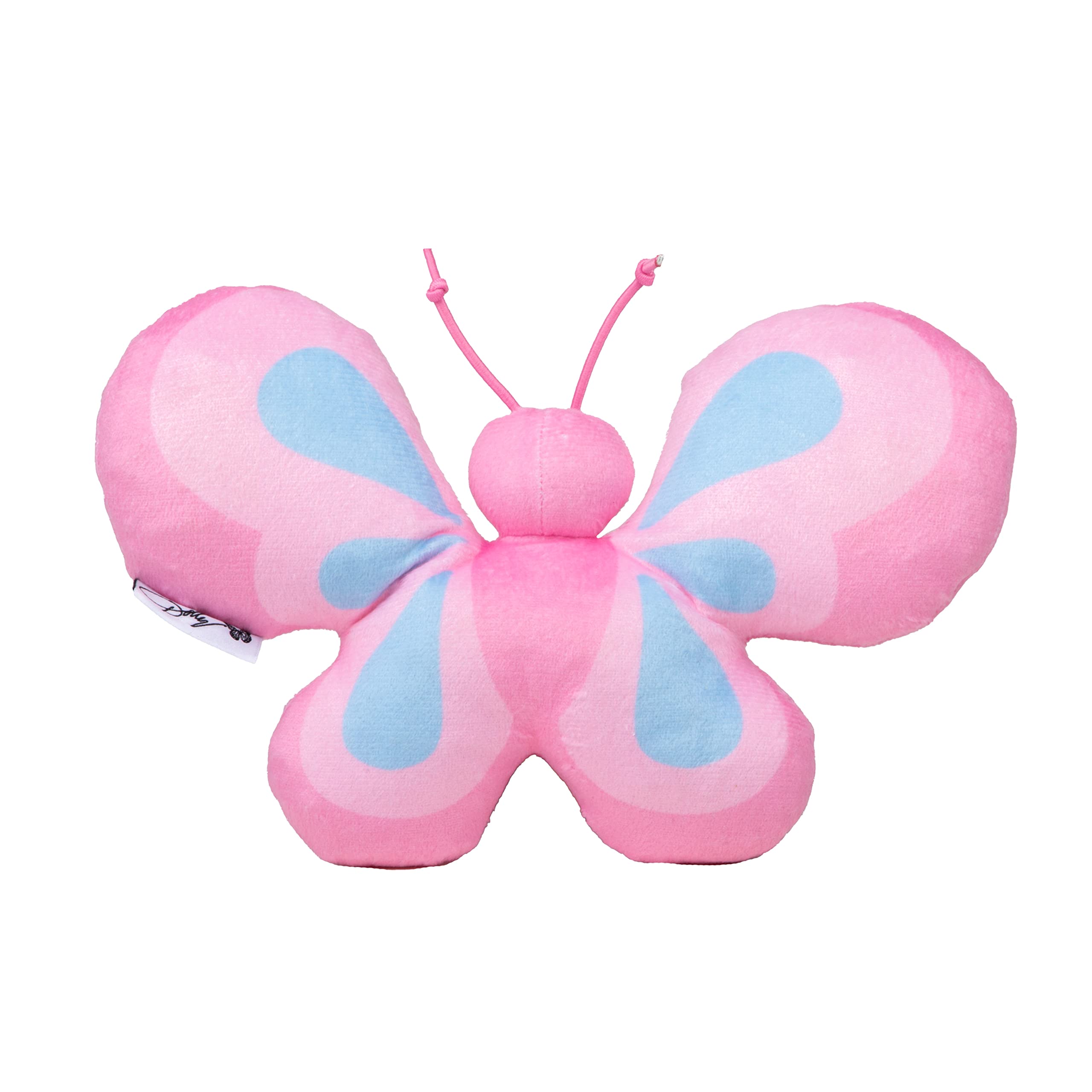 Doggy Parton Pink Winking Butterfly Toy - O/S