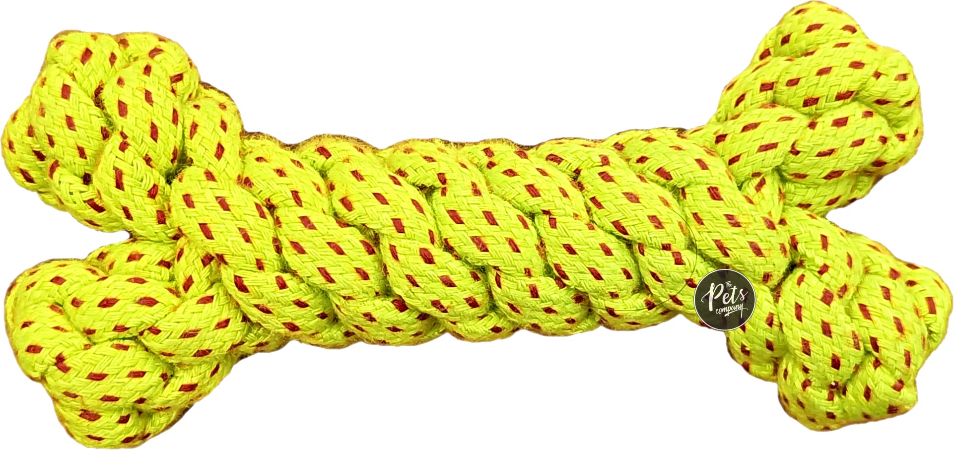 The Pets Company Dog Bone Rope Toy For Puppy Teething, Chew Rope Dog Toys For Puppies & Small Dogs