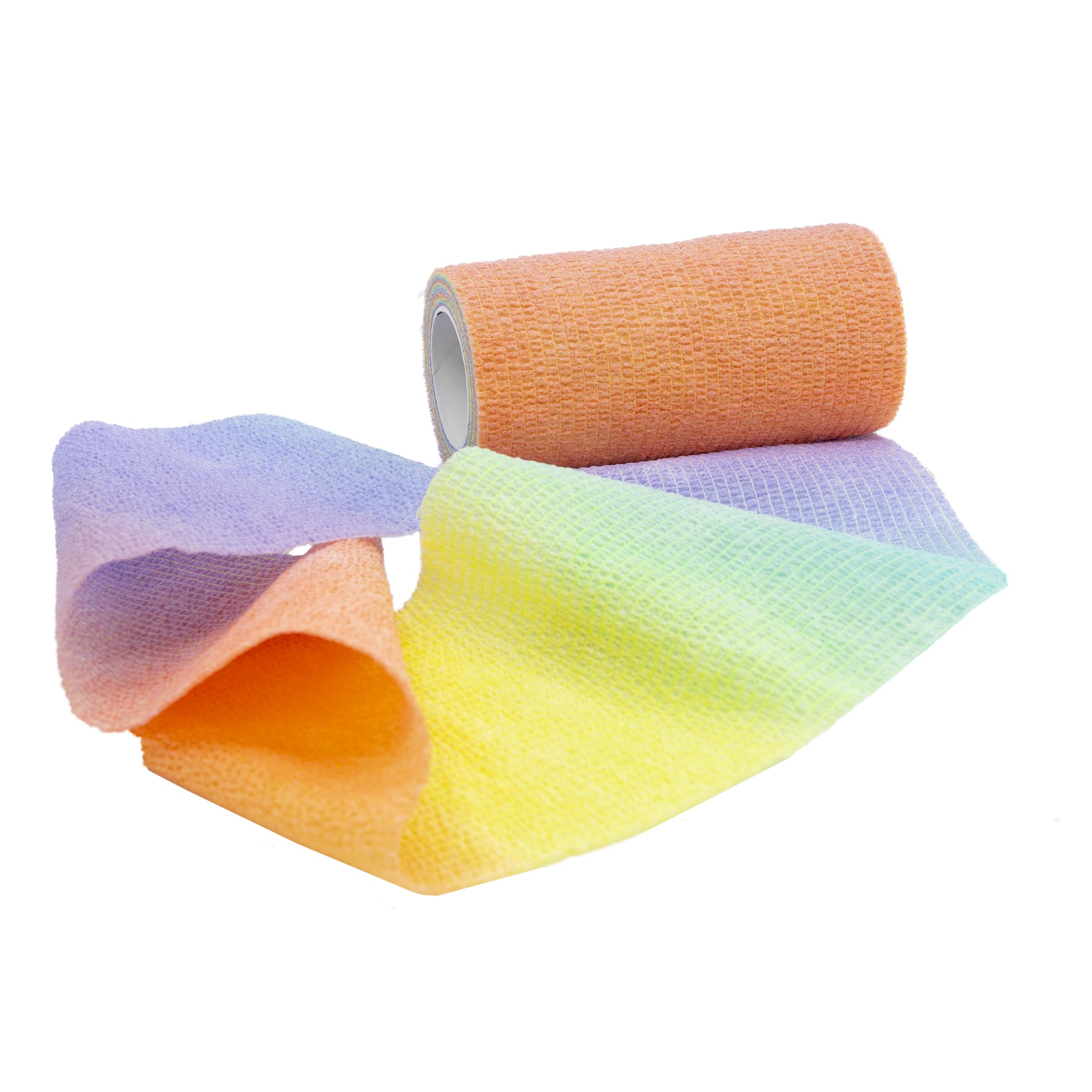 SyrFlex Cohesive Bandage 4    Rainbow 4pk