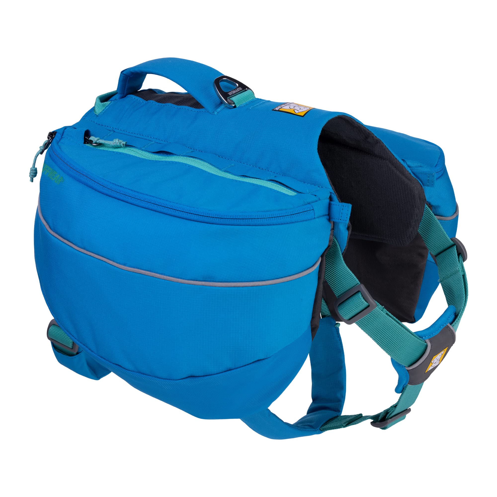 Ruffwear, Approach Dog Backpack, Hiking and Camping Pack with Saddlebags, Blue Dusk, X-Small