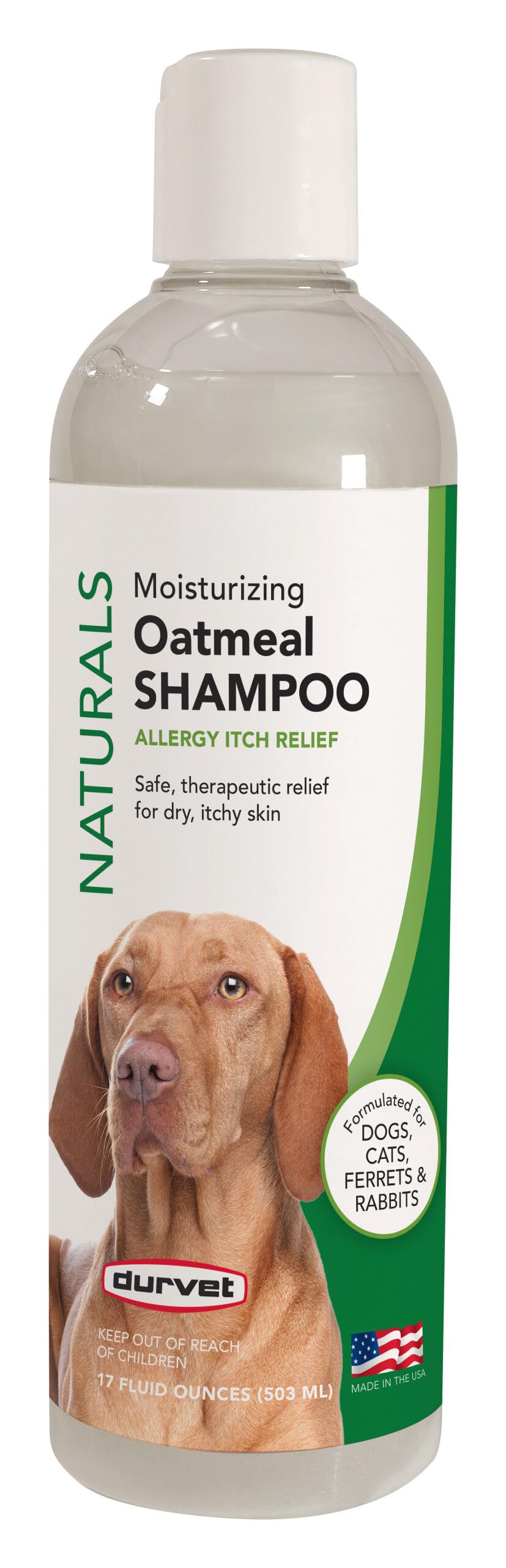 Durvet Naturals Oatmeal Shampoo, 17-Ounce