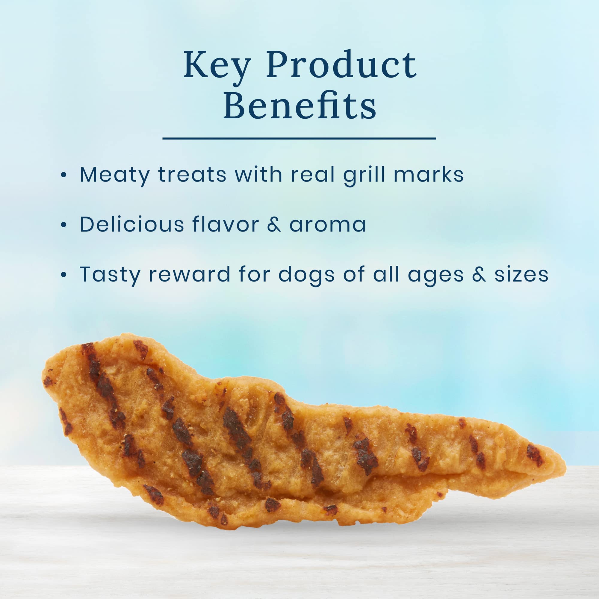 Blue Buffalo True Chews Premium Grillers Dog Treats, Made in the USA with Natural Ingredients, Chicken, 12-oz Bag