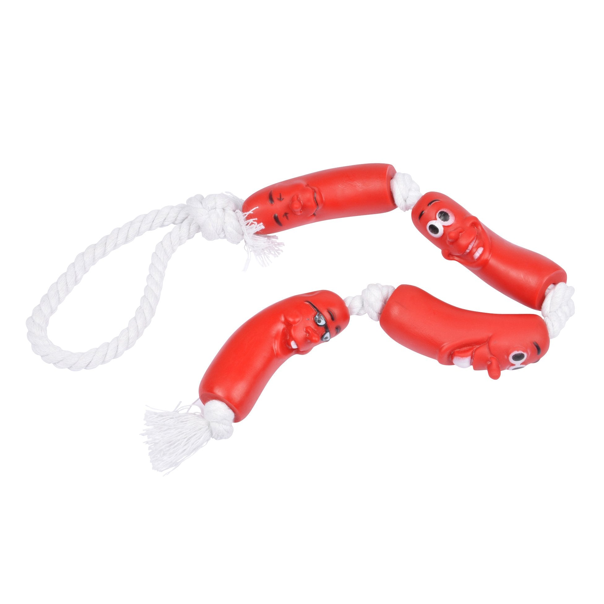 CODICO Sausage Toy 67.5 cm + Cotton Rope for Dogs