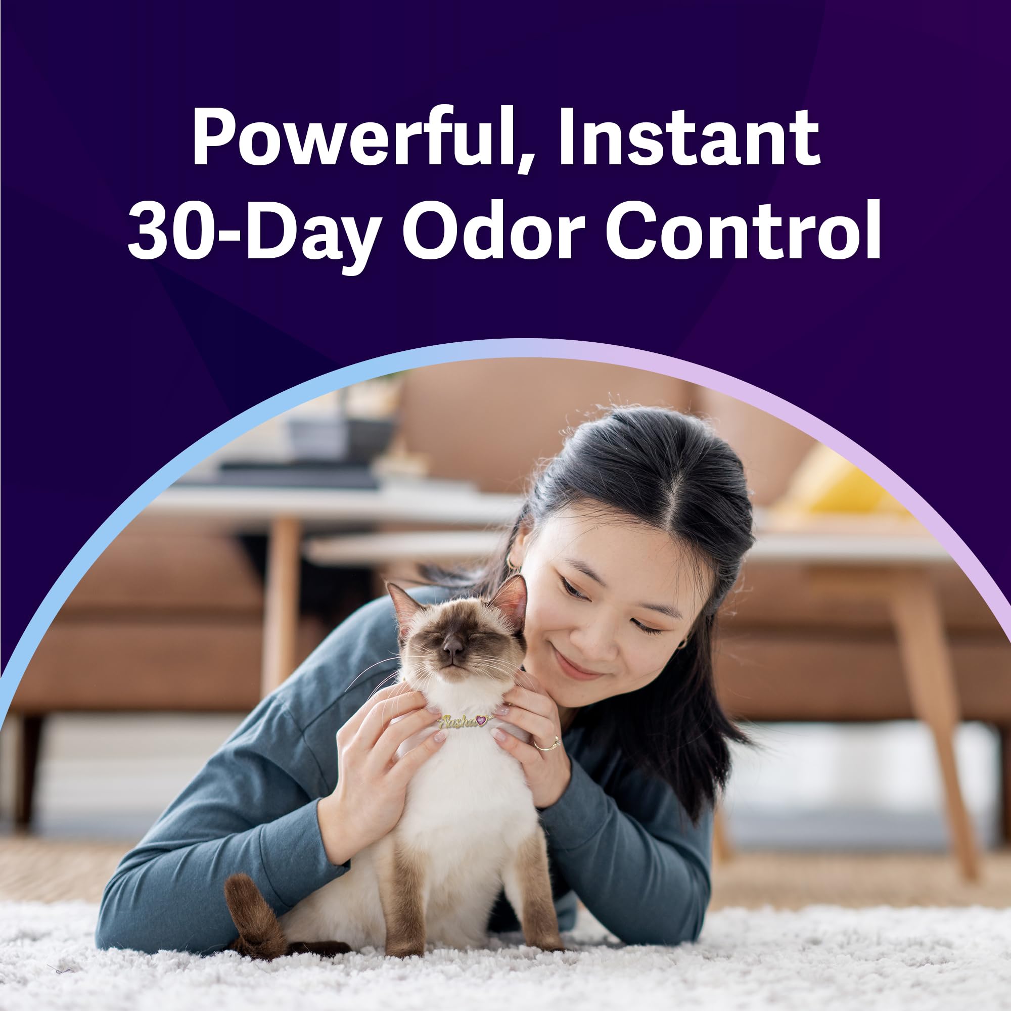 New Ultra Probiotic Micro Crystals Cat Litter - 99.9% Dust Free, Soft On Paws, Fragrance Free - 5 Lbs.