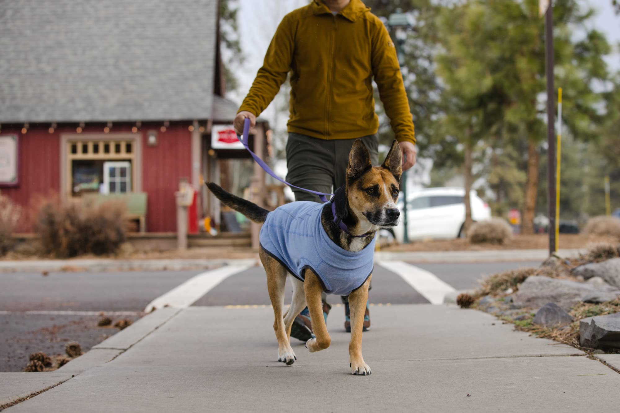 Ruffwear, Hemp Hound Sweater For Dogs, Heliotrope Purple, Medium