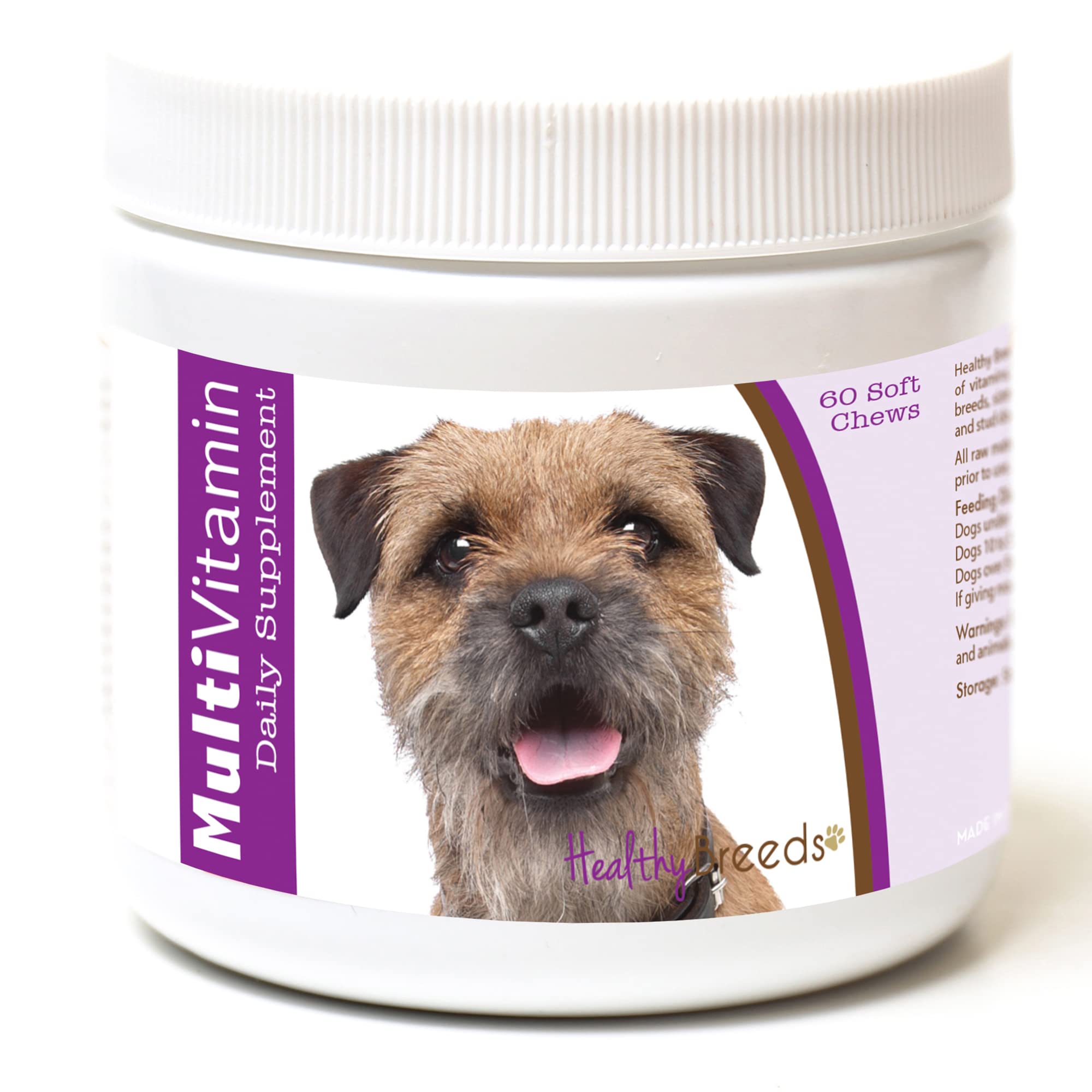 Healthy Breeds Border Terrier Multi-Vitamin Soft Chews 60 Count