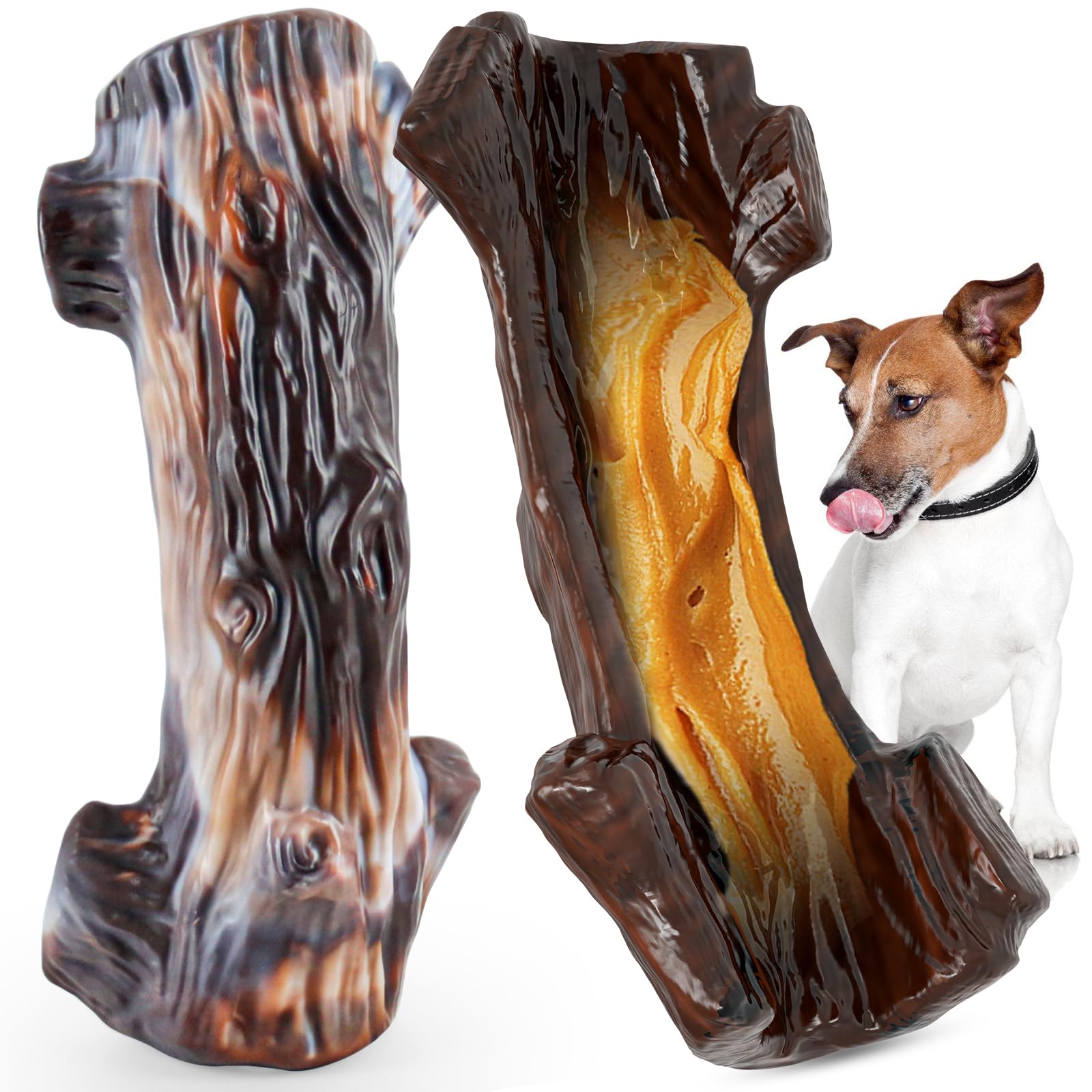 Jeefome Dog Toys For Aggressive Chewers: 2 Packs Indestructible Dog Toys - Tough Chew Toys For Large, Medium,Small Breed To Keep