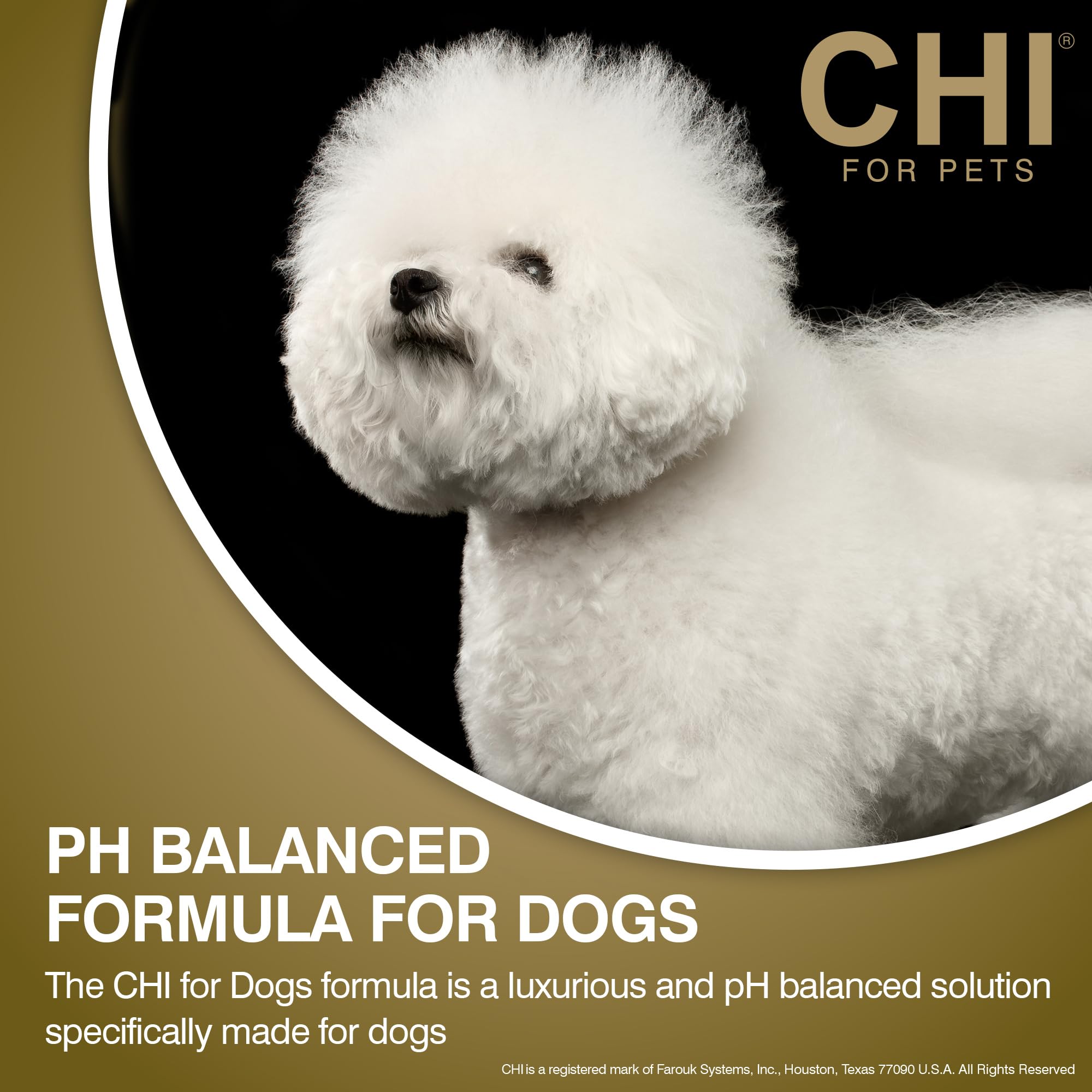 CHI For Dogs Keratin Leave In Conditioner Moisturizing Spray, 8 oz Paraben Free & pH Balanced for Dogs Made In the USA, Clear (F