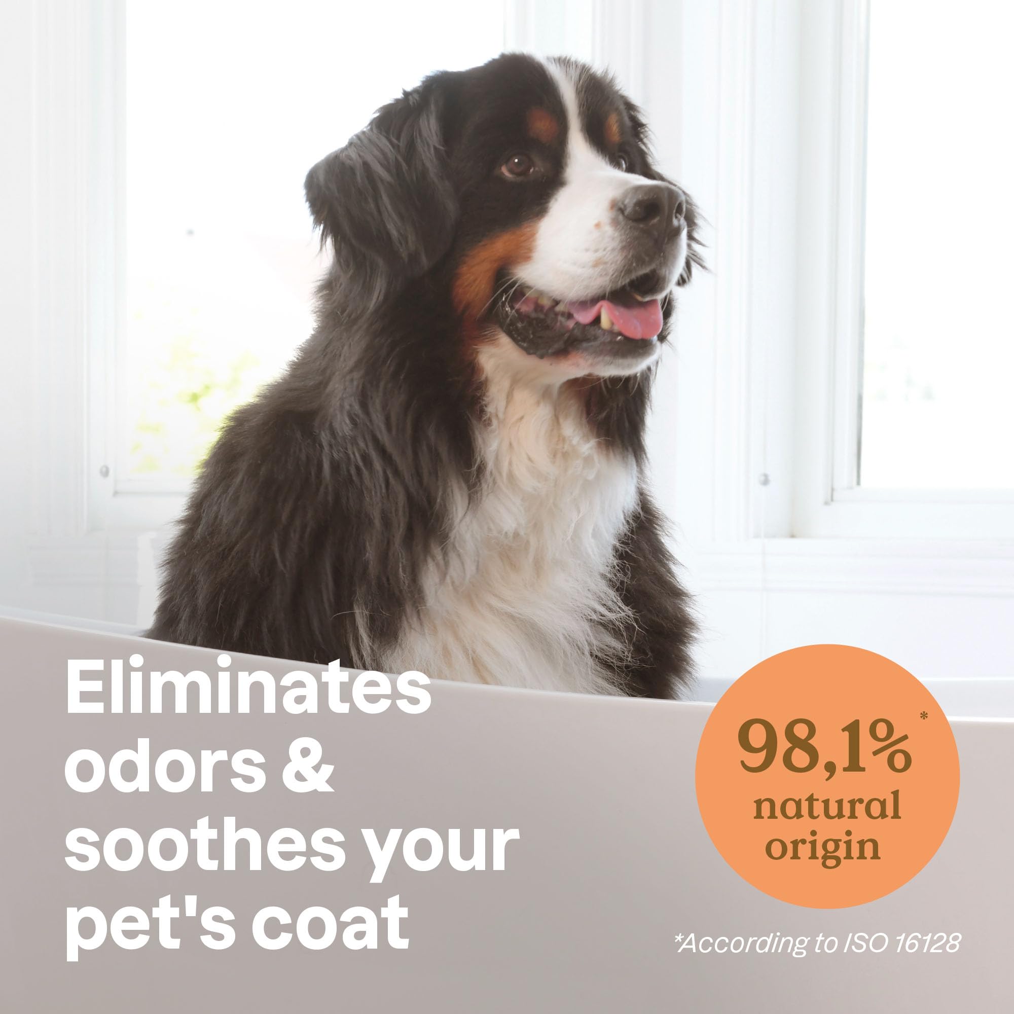 ATTITUDE Waterless Shampoo Spray for Pets, Plant and Mineral-Based Ingredients, Vegan and Cruelty-Free Grooming Products, Deodor